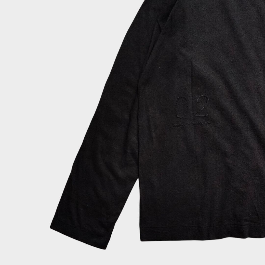 Yohji Yamamoto YYPH embroidery detail cut and sew Tshirt Size US L / EU 52-54 / 3 - 4 Thumbnail