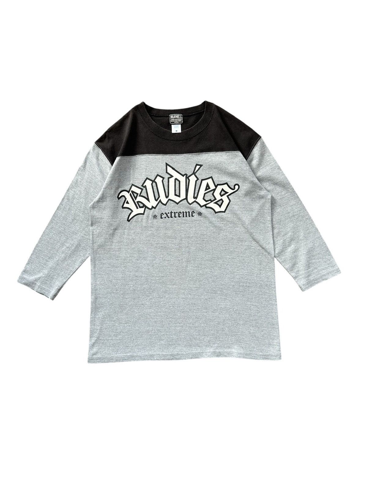 RUDE GALLERY 00's Rudies '' Extreme'' raglan style tee Size US M / EU 48-50 / 2 - 1 Thumbnail