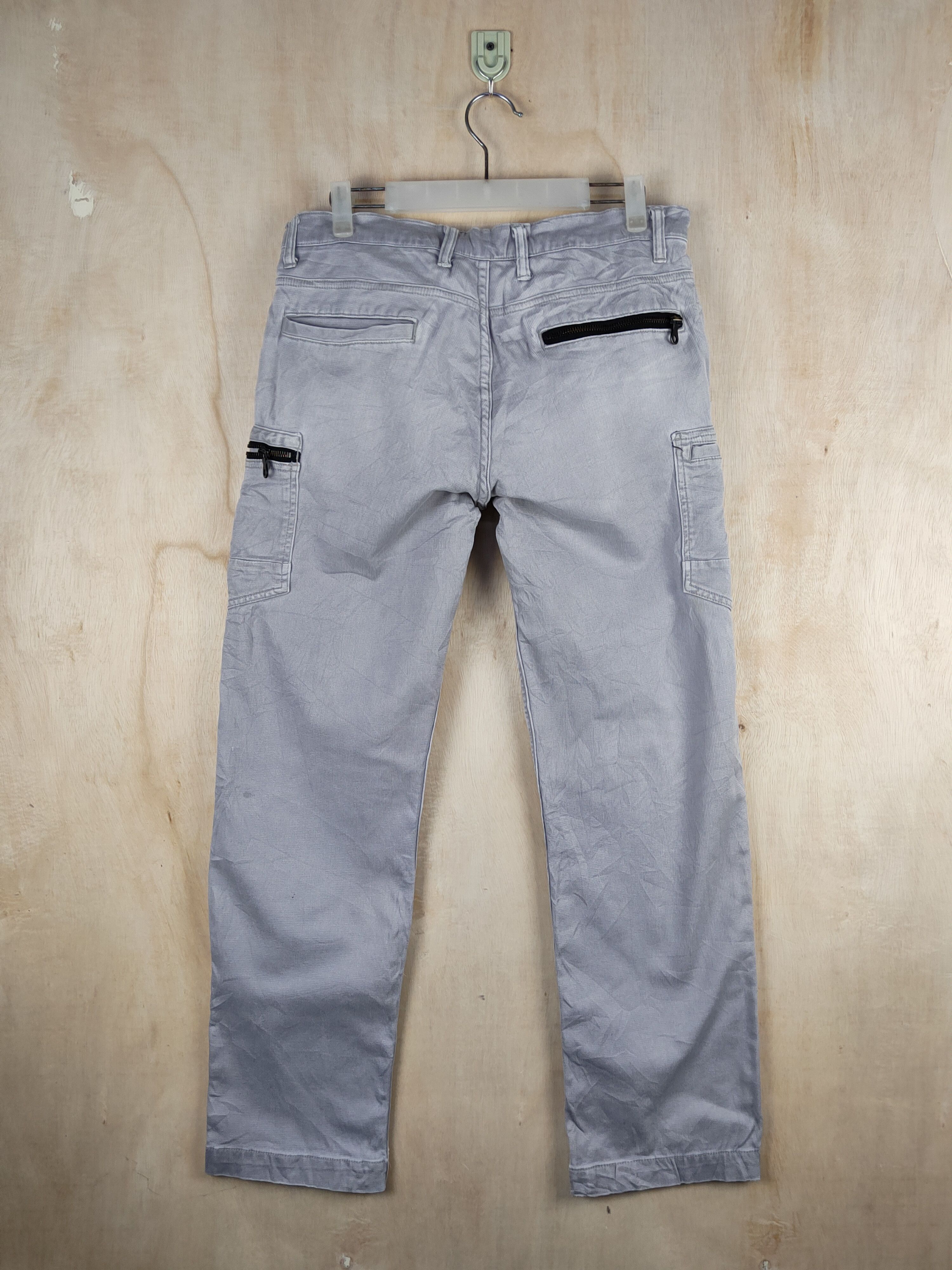 Japanese Brand Scot.inc Gray Distressed Ripped Jeans #S2438 Size US 31 - 7 Thumbnail