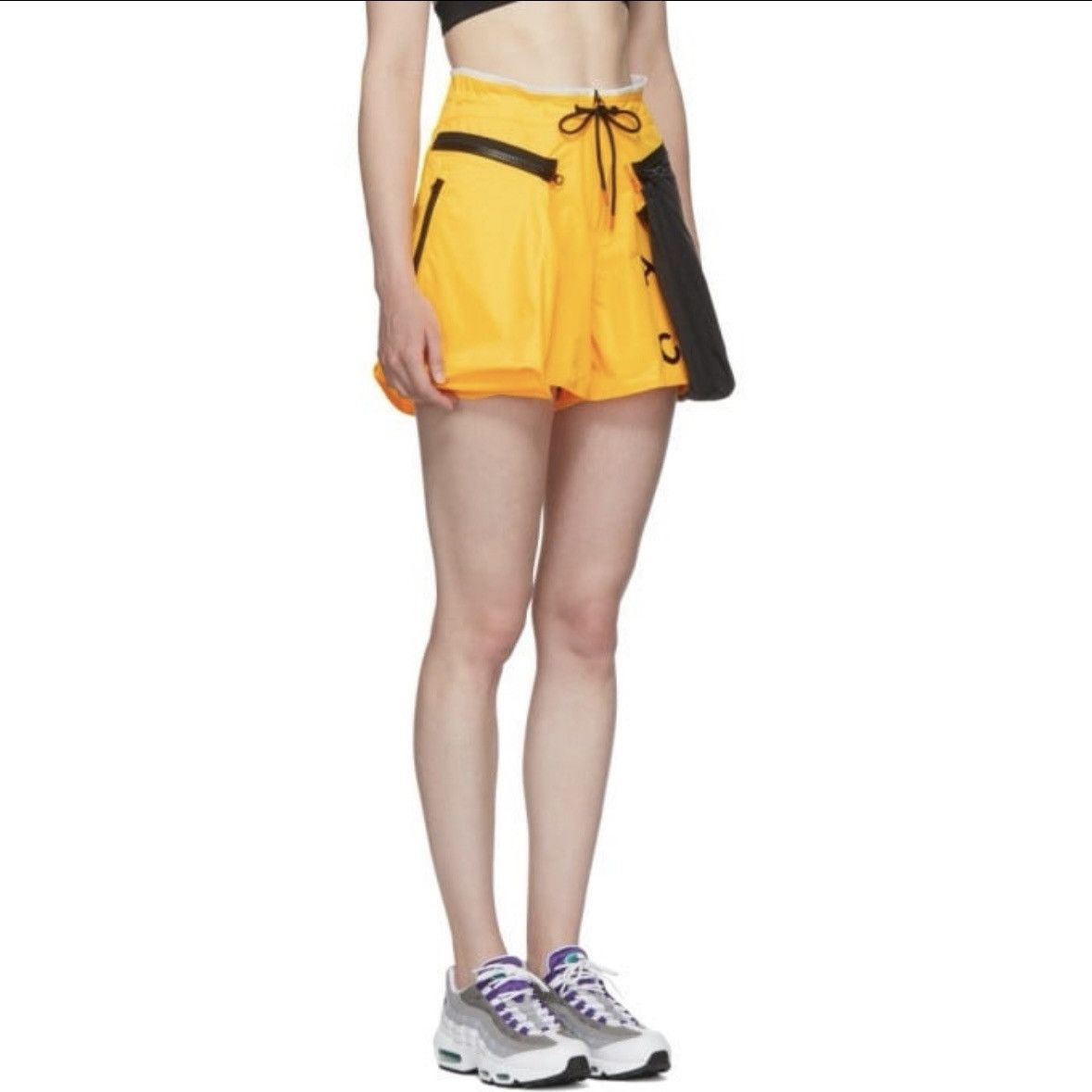 Nike ACG NikeLab ACG NRG Orange Cargo Shorts Size 26" / US 2 / IT 38 - 2 Thumbnail
