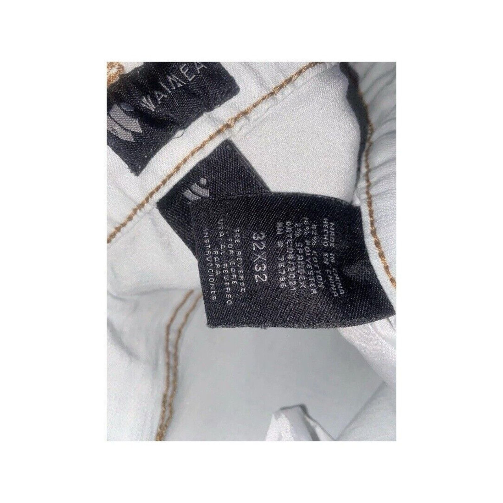 Waimea Waimea Bleach Splatter Jeans - Y2K Style Size US 32 / EU 48 - 3 Thumbnail