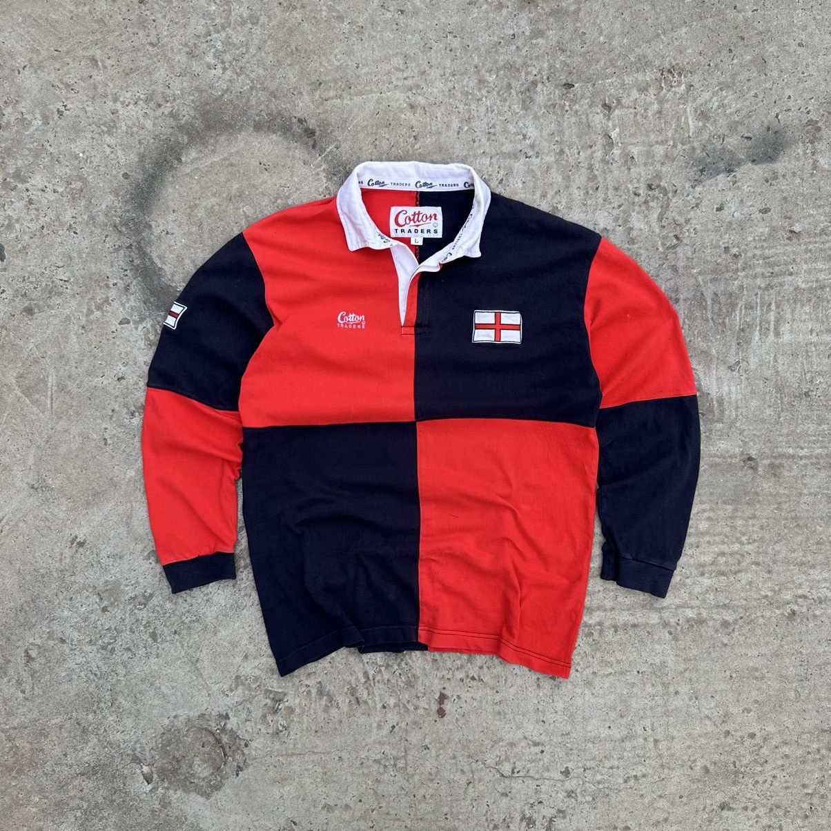 Vintage Vintage England Rugby League Long-sleeve T-shirts Cotton 90s Size US L / EU 52-54 / 3 - 2 Thumbnail