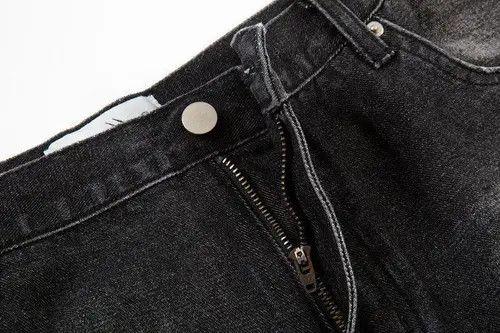 VIBE Baggy Washed Distressed Denim Jeans Size US 32 / EU 48 - 5 Thumbnail