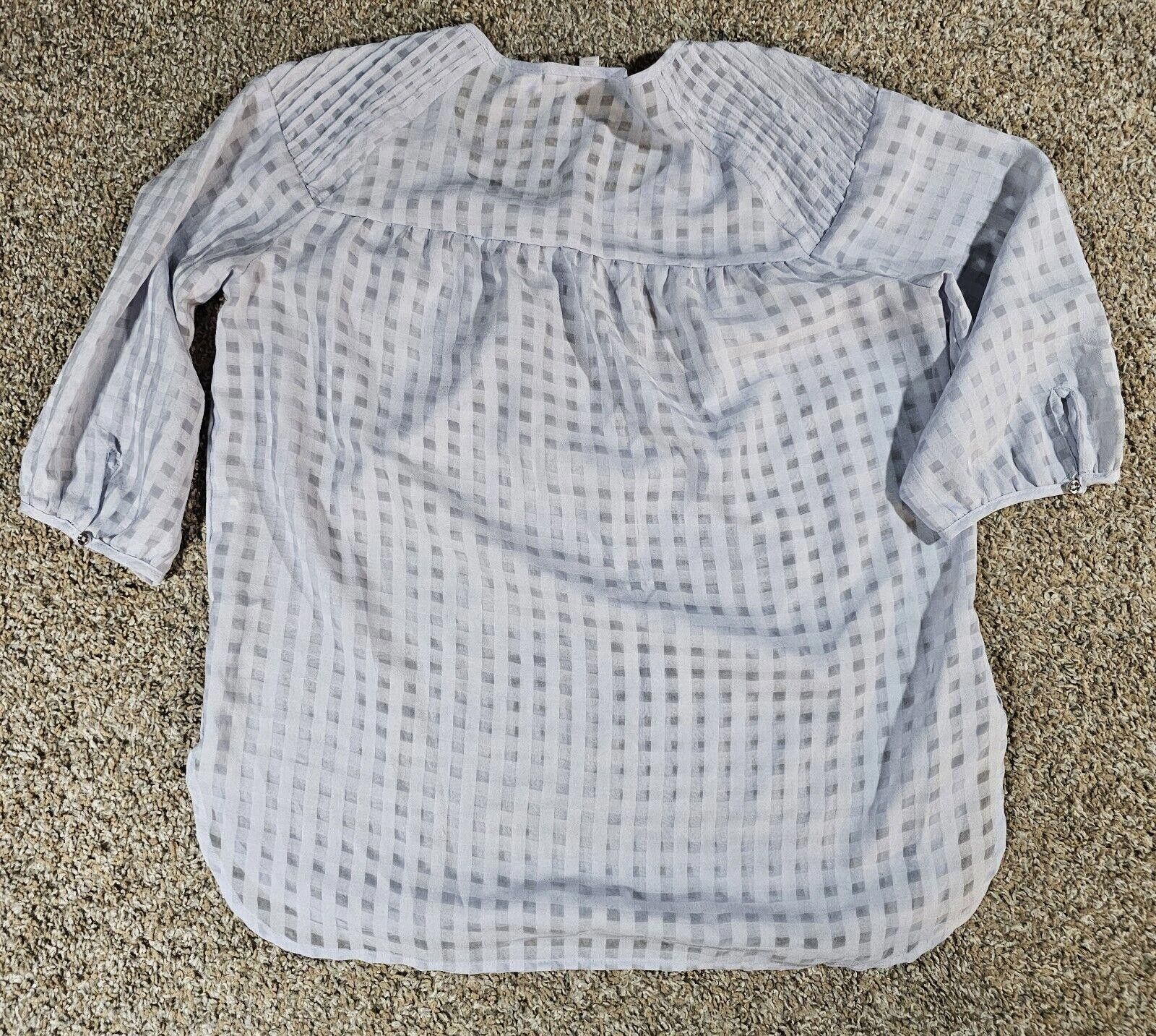 Designer LAUREN CONRAD large Geometric Squares Top Size L / US 10 / IT 46 - 9 Thumbnail