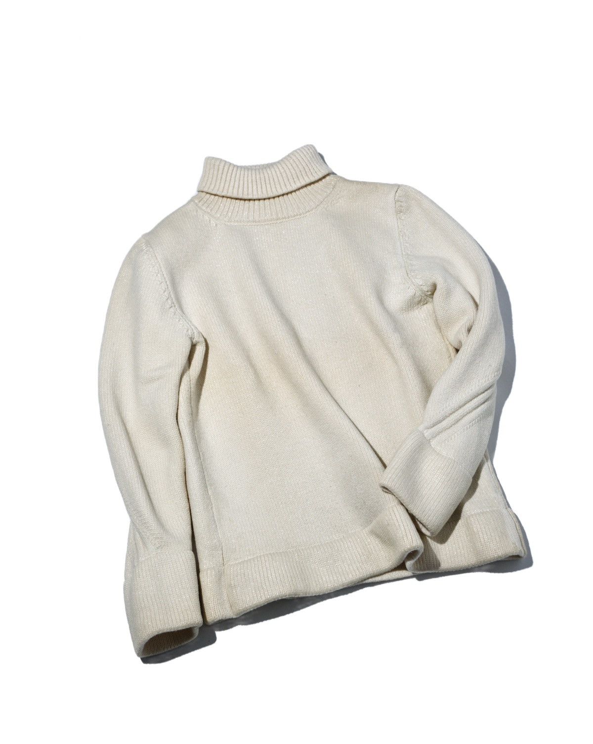 Dior × Hedi Slimane Dior Homme FW03 “Luster” Waxed Turtleneck Sweater Size US M / EU 48-50 / 2 - 2 Thumbnail