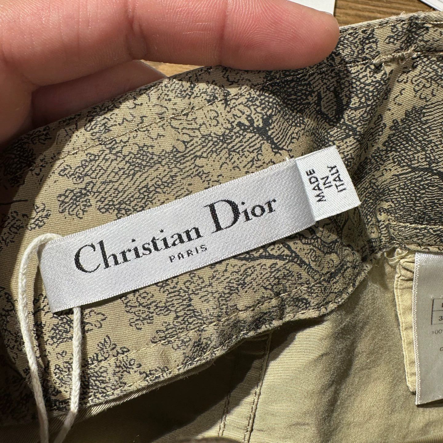 Dior Dior feb367 all-over animal print midlength skirt 36 Size 26" / US 2 / IT 38 - 3 Thumbnail