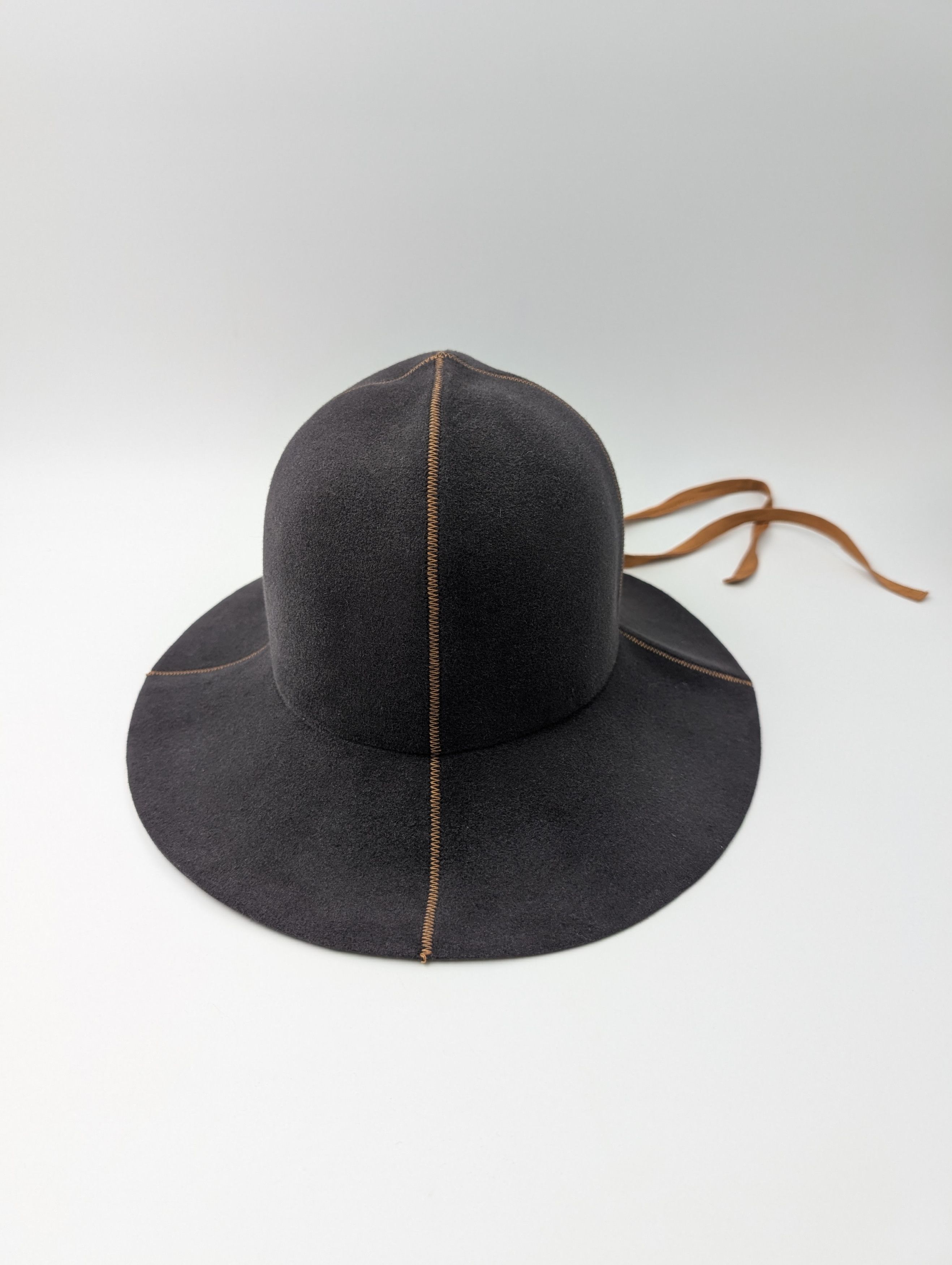 Maison Michel Maison Michel Paris Heather Grey Hat Size ONE SIZE - 5 Thumbnail