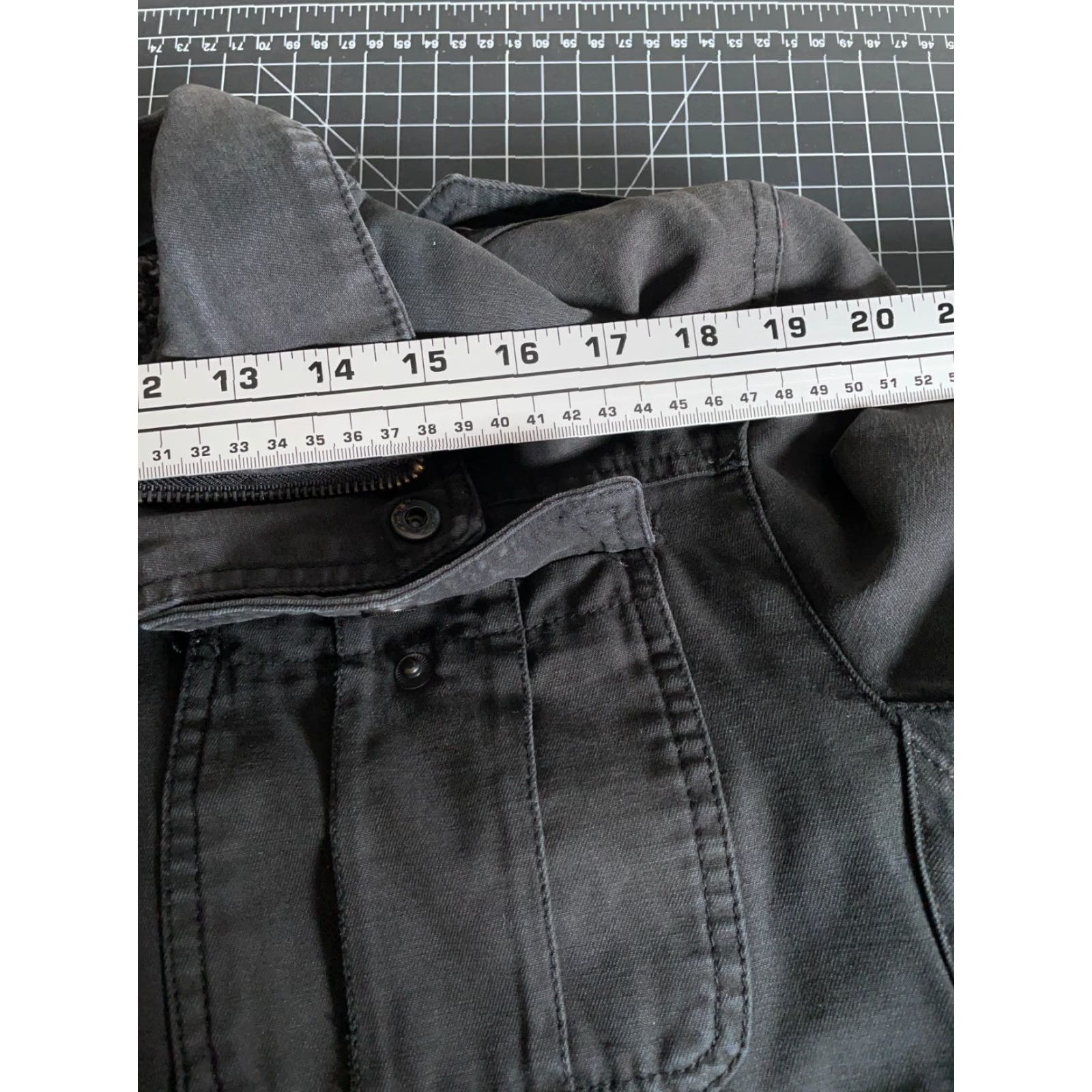 Levi's Levi's Sherpa Lined Black Military Jacket Men's Large Zip Up Coat Size US L / EU 52-54 / 3 - 7 Thumbnail