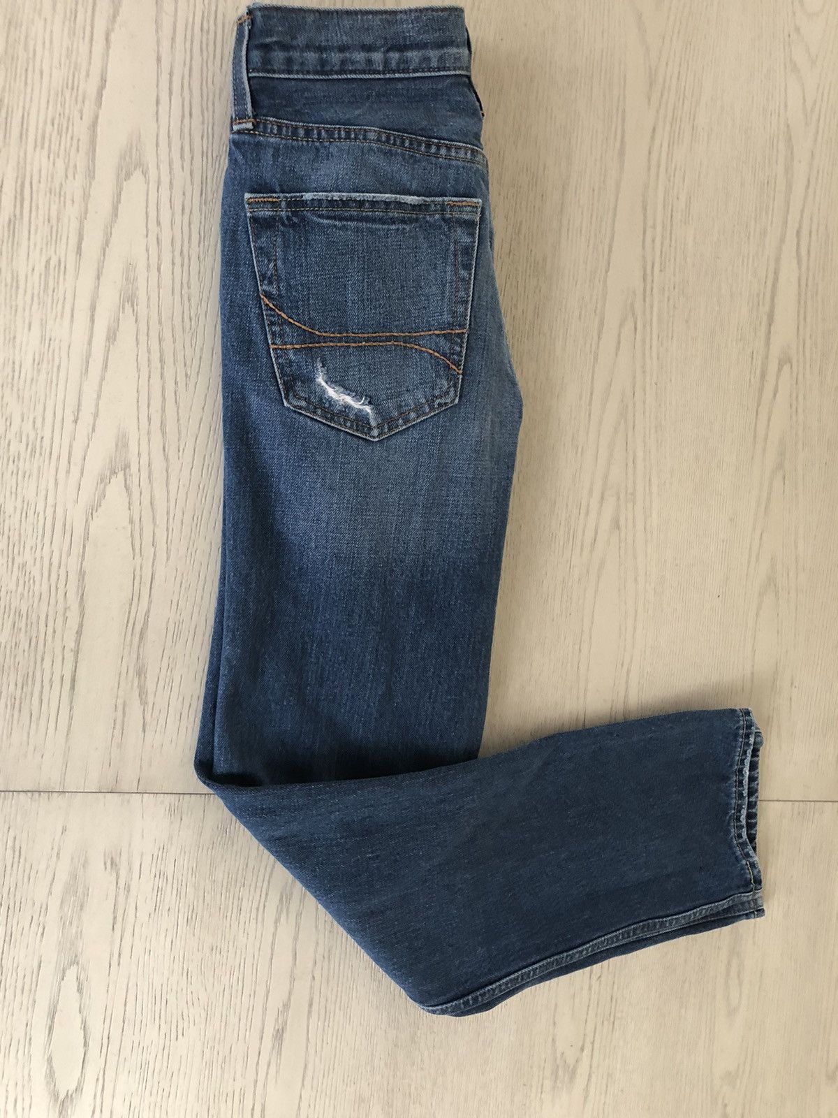 Hollister blue distressed hollister slim straight jeans 28 x 30 men’s Size US 28 / EU 44 - 6 Thumbnail