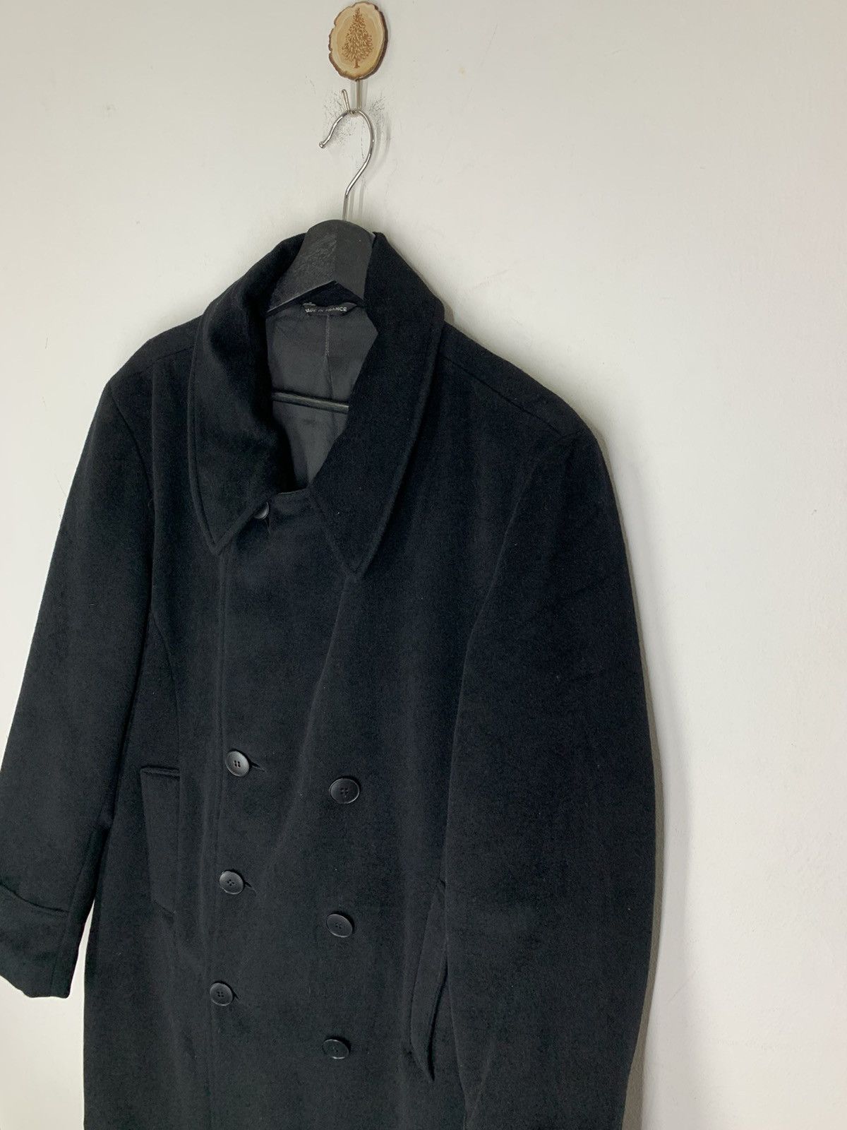 agnes b. Agnes B. Wool Double Breasted Overcoat Vintage Size US L / EU 52-54 / 3 - 7 Thumbnail