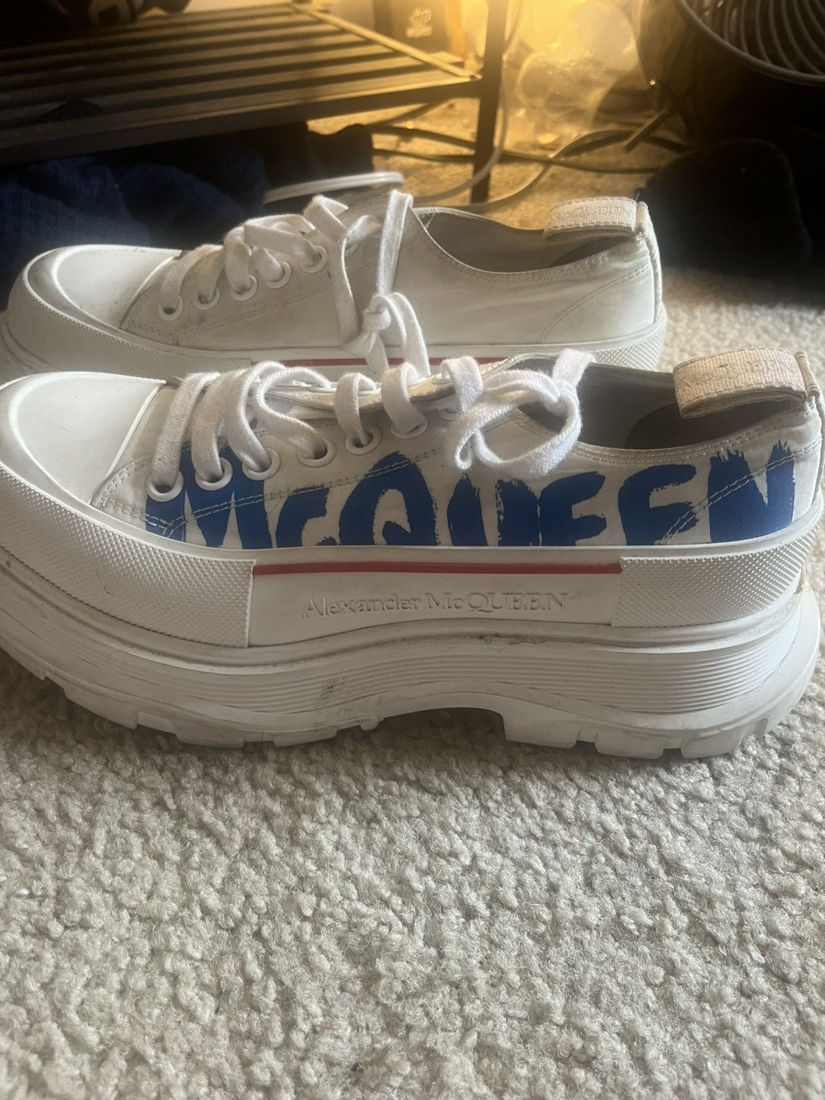 Alexander McQueen Alexander McQueen Tread Slick Sneakers Size US 8 / EU 41 - 2 Thumbnail