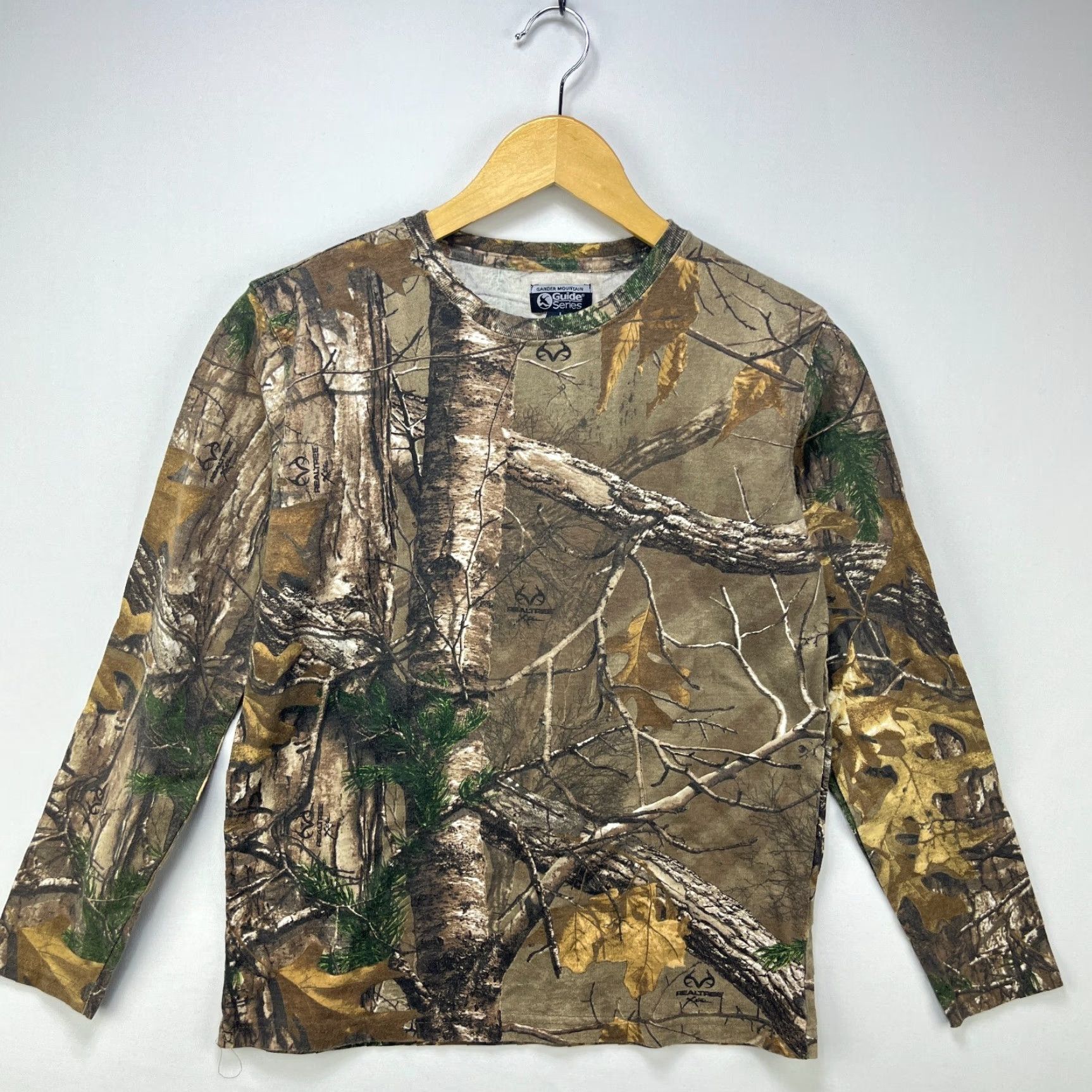 Realtree VINTAGE Realtree Camo Long Sleeve Shirt XS Men Green 90s T-Shirt Size US XS / EU 42 / 0 - 2 Thumbnail