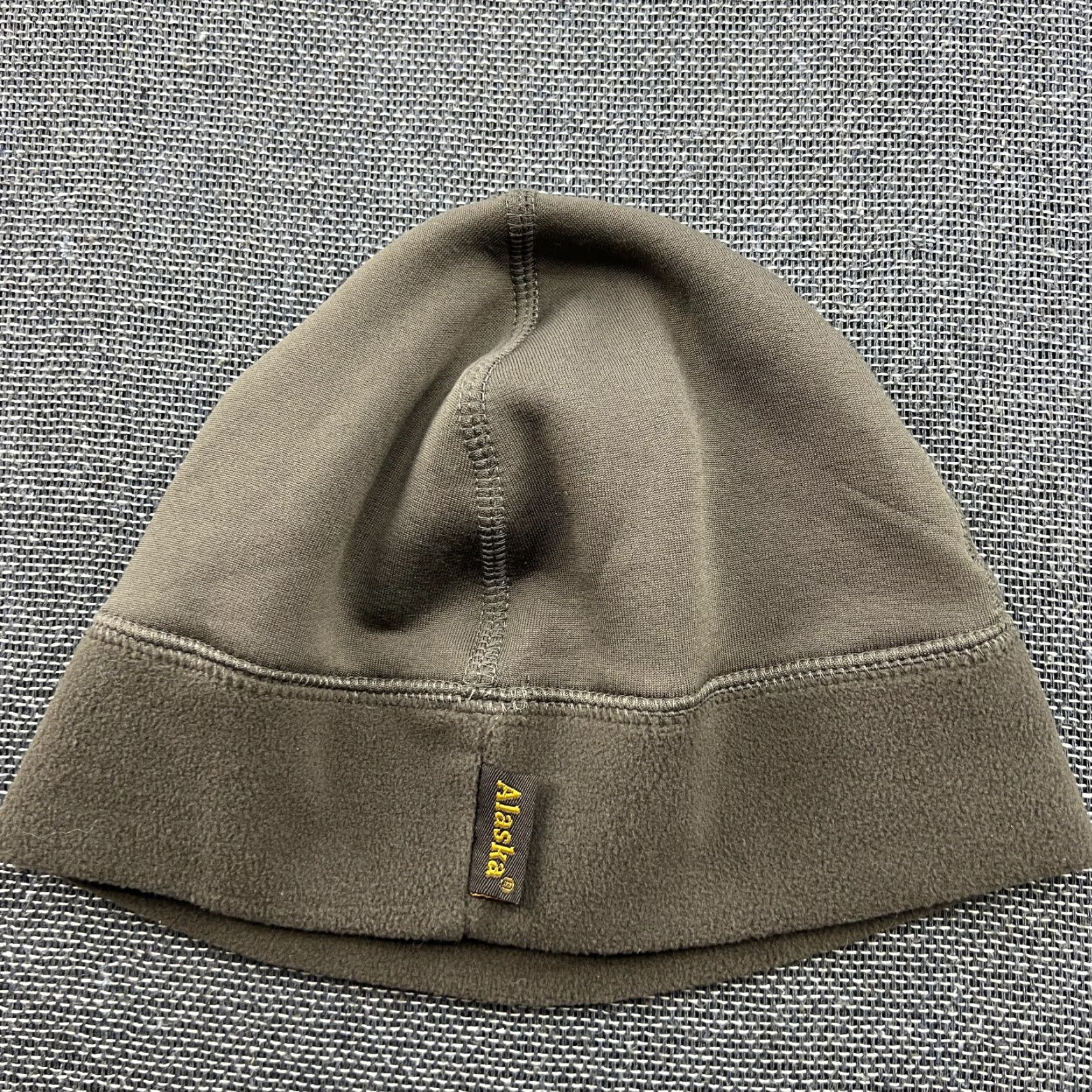 Vintage Aclima Alaska Elk 1795 Beanie Hat One Size Softshell Lightweight Skull Cap Green Moss Mens Knit Beanie Thermal Stretch Size ONE SIZE - 3 Thumbnail