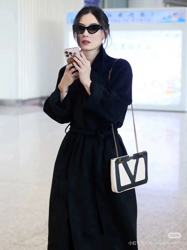 Max Mara max mara Black camel fleece long coat Size S / US 4 / IT 40 - 7 Thumbnail