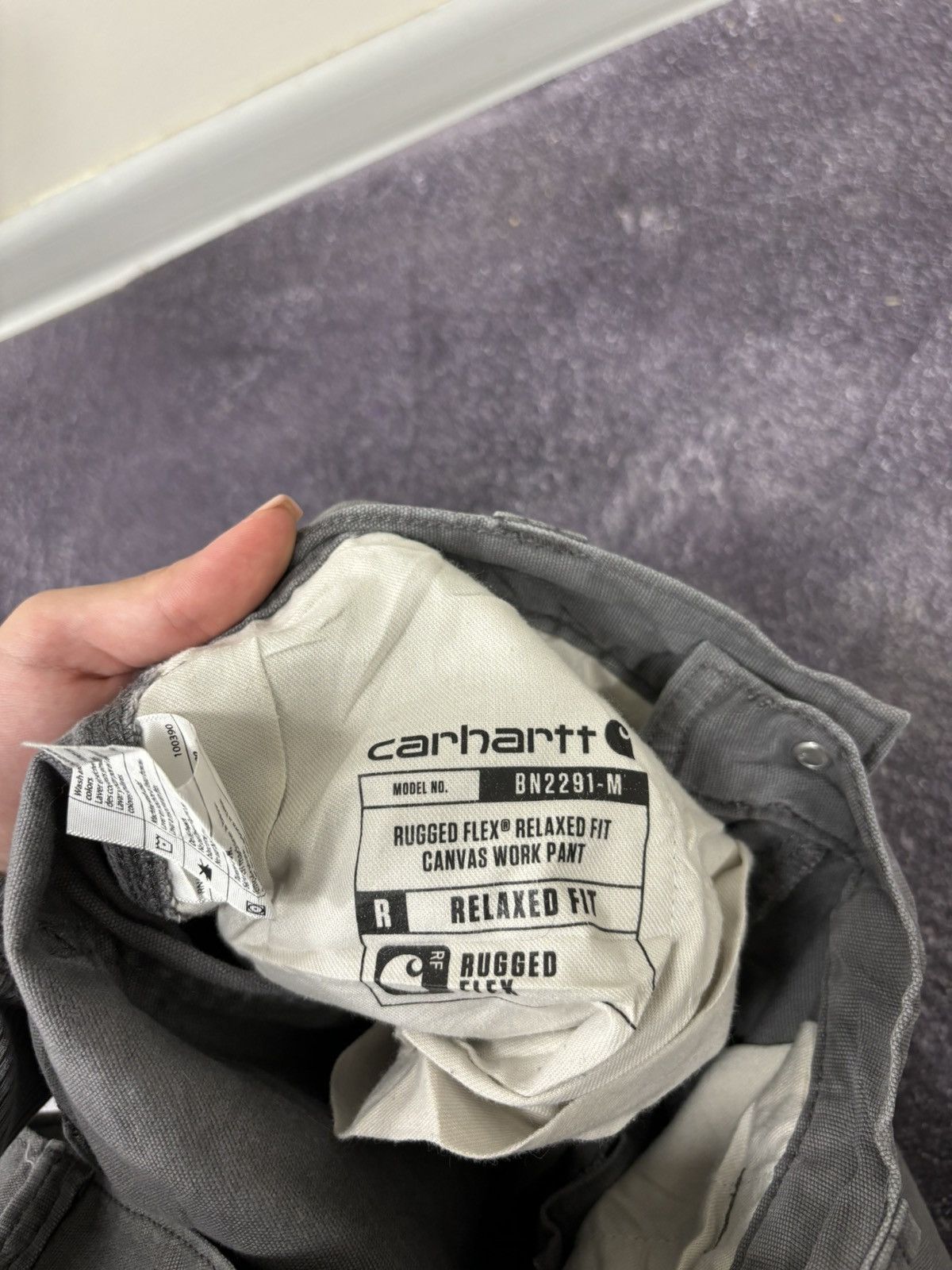 Carhartt Vintage Carhartt USA Gray Work Hype Relaxed Fit Pants Size US 32 / EU 48 - 18 Thumbnail