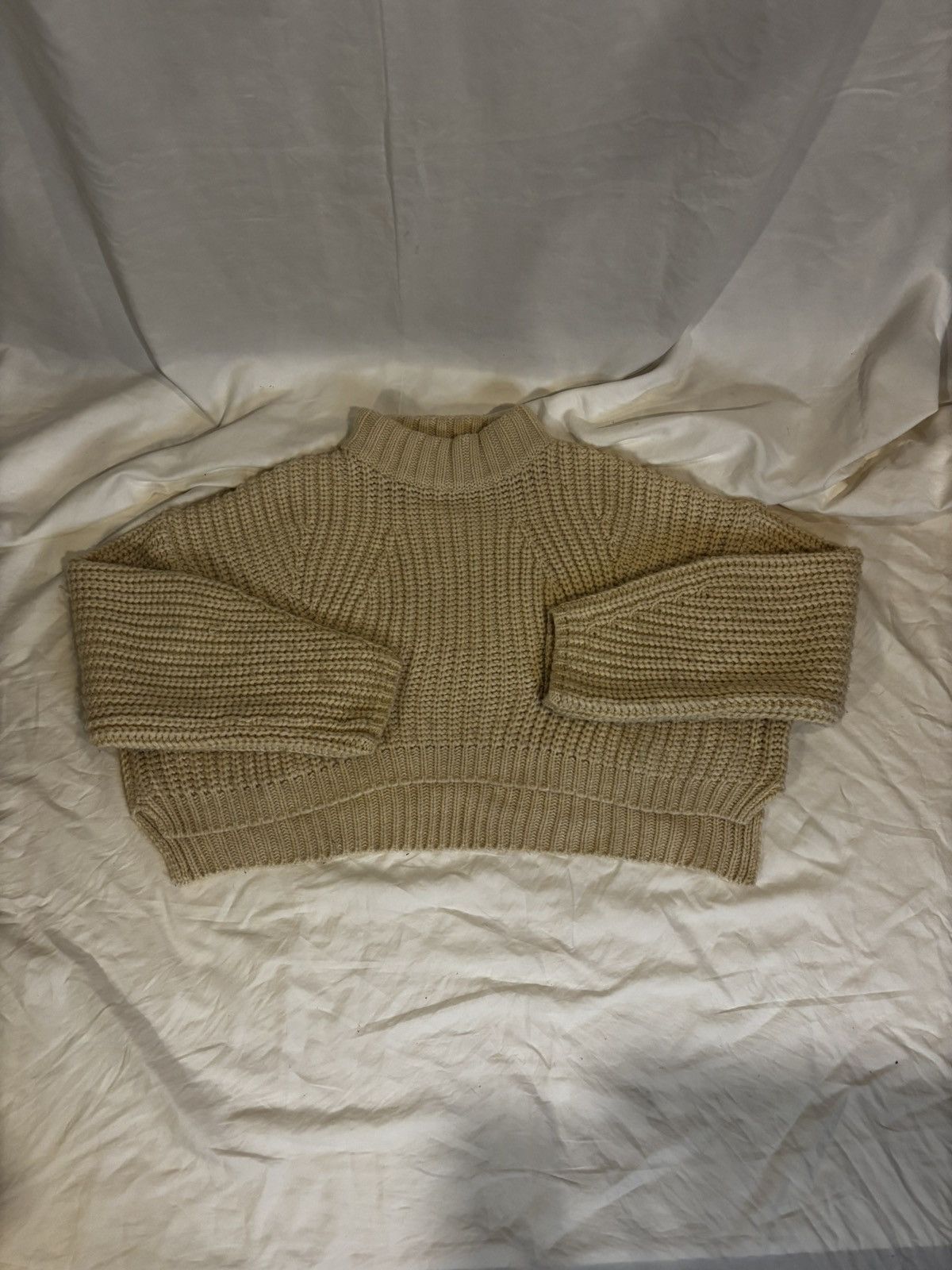 Other Loose creamy Sweater.wt815 Size M / US 6-8 / IT 42-44 - 1 Thumbnail