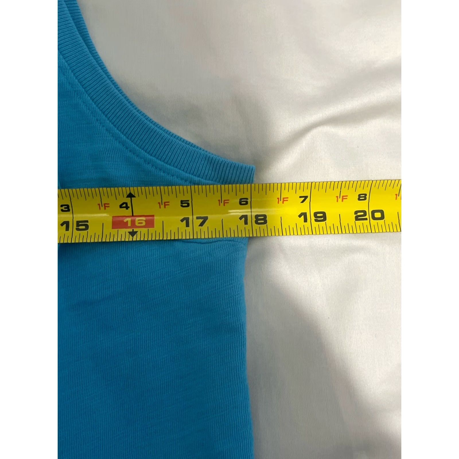 Nation LTD Nation LTD Women's Sleeveless Cotton T-Shirt Dress Blue XL Casual Summer Knee Length Size XL / US 12-14 / IT 48-50 - 3 Thumbnail