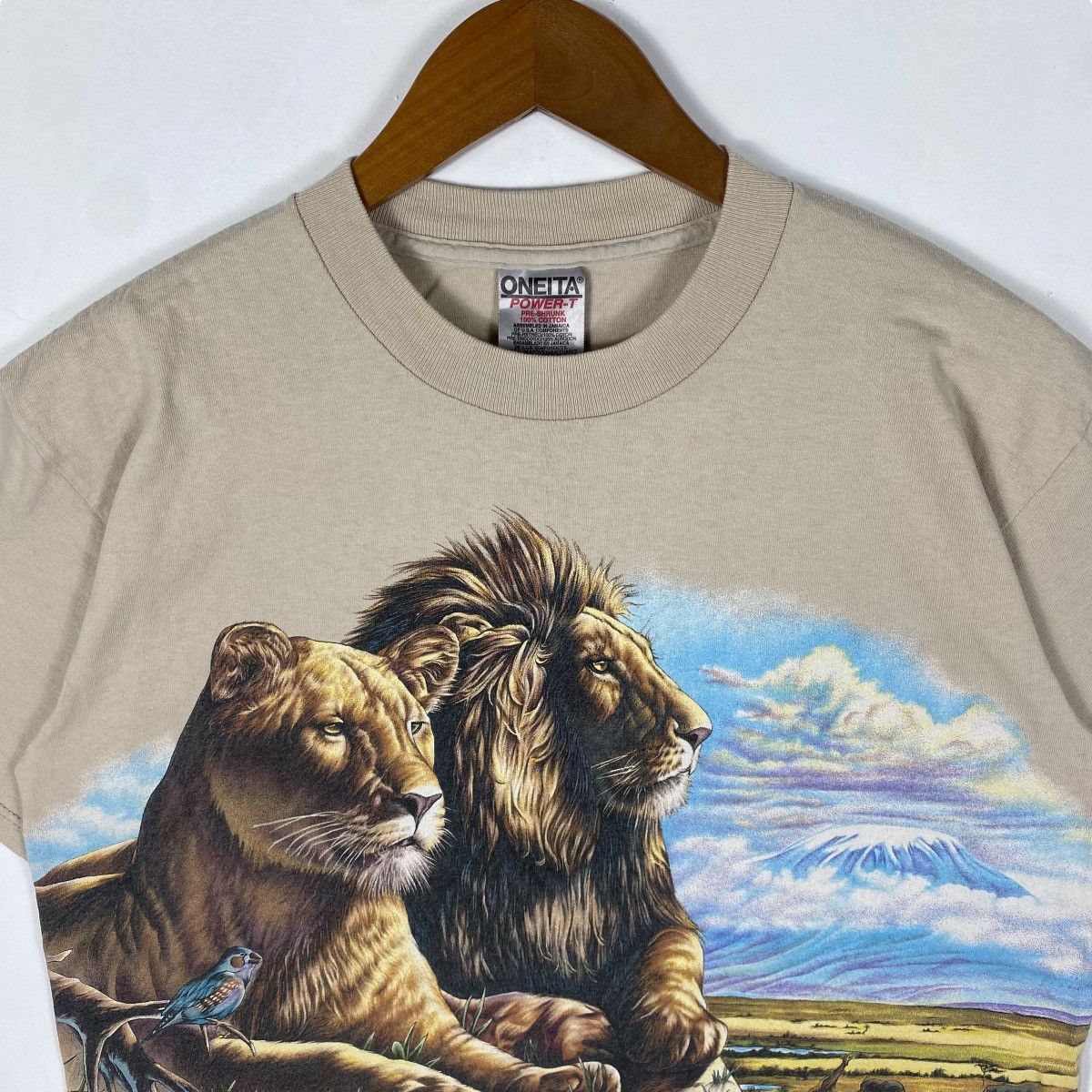 Habitat × Vintage Vintage 90's HABITAT Extinction Is Forever Las Vegas Lions Size US M / EU 48-50 / 2 - 2 Thumbnail