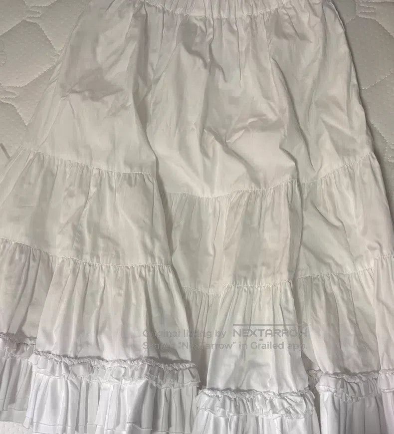 Comme des Garcons Comme des Garcons size S Skirt White Cake Skirt Size 23" - 4 Thumbnail