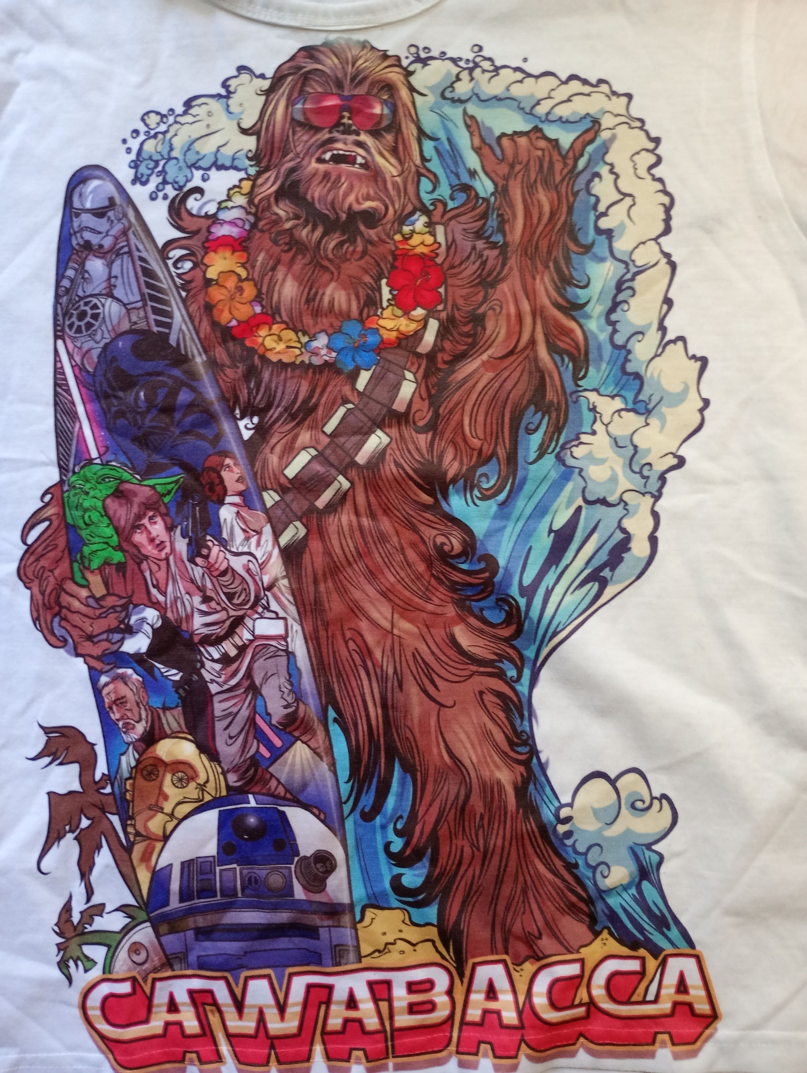 Other Star Wars Cawabacca Pop Art Print T-Shirt Size M / US 6-8 / IT 42-44 - 5 Thumbnail