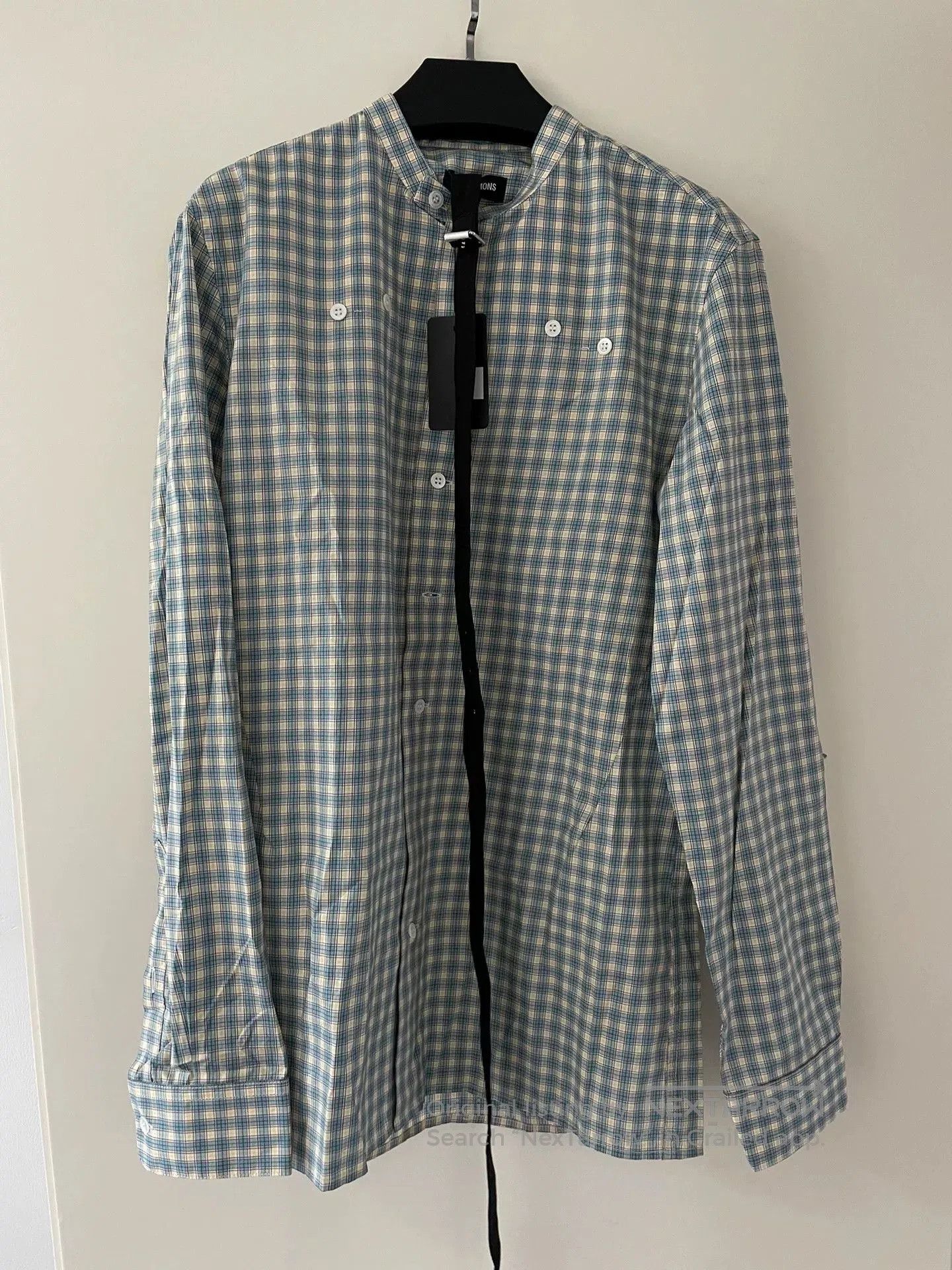 Raf Simons 17ss Check Shirt.