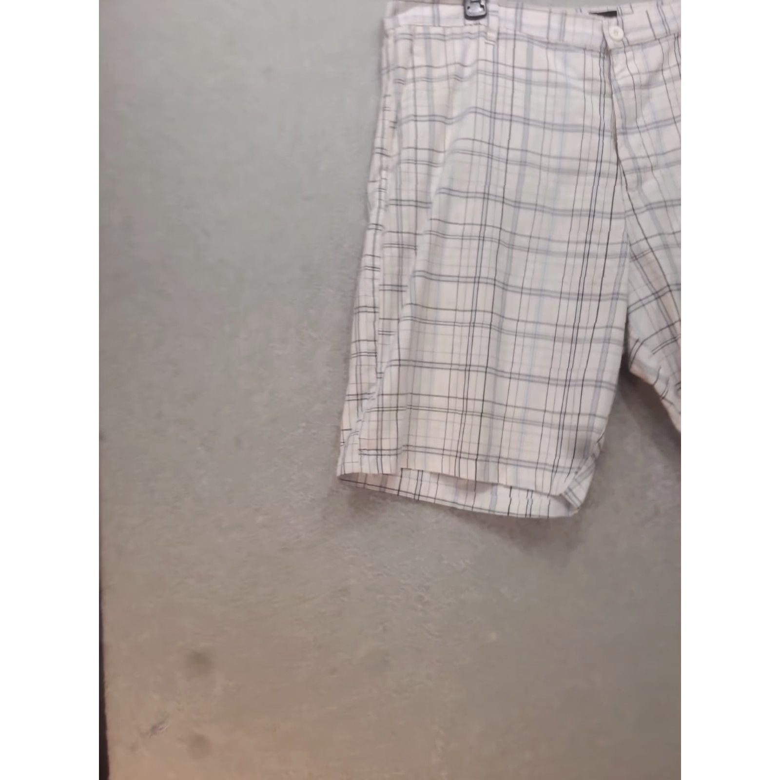 Burnside Burnside Short Pants Men's Size 38 White Plaid Casual Beach Golf Wear Size US 38 / EU 54 - 3 Thumbnail