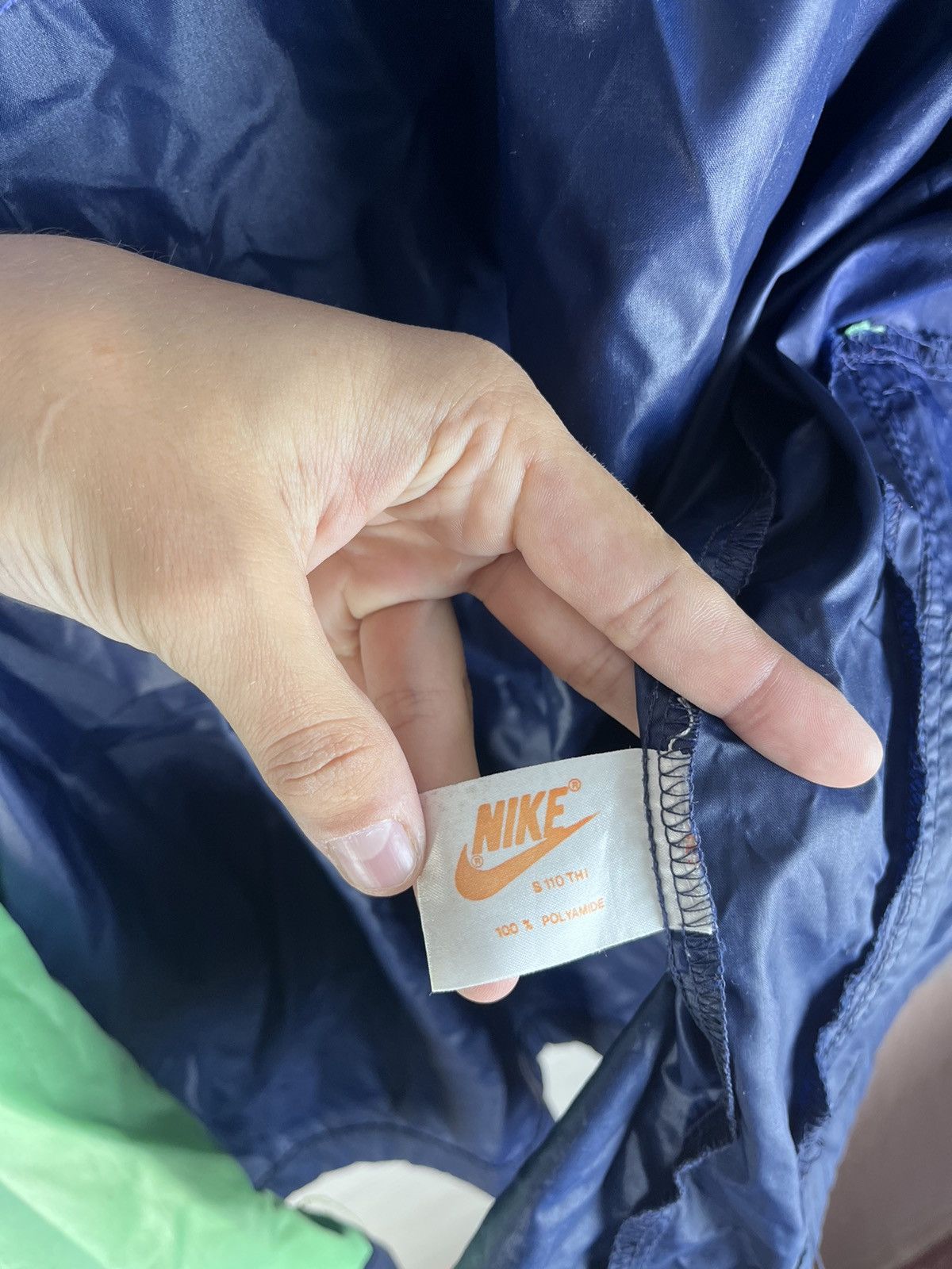 Nike Vintage men's jacket Nike size L made in Thailand y2k 1990s Size US L / EU 52-54 / 3 - 15 Thumbnail