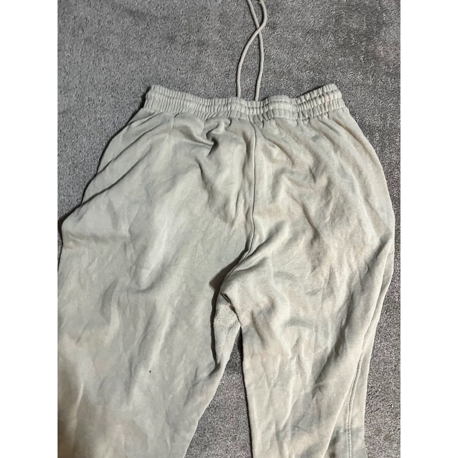 H&M H&M Sweatpants Womens Size Medium Beige Regular Fit Soft Lounge Comfy Casual Size 32" / US 10 / IT 46 - 4 Thumbnail