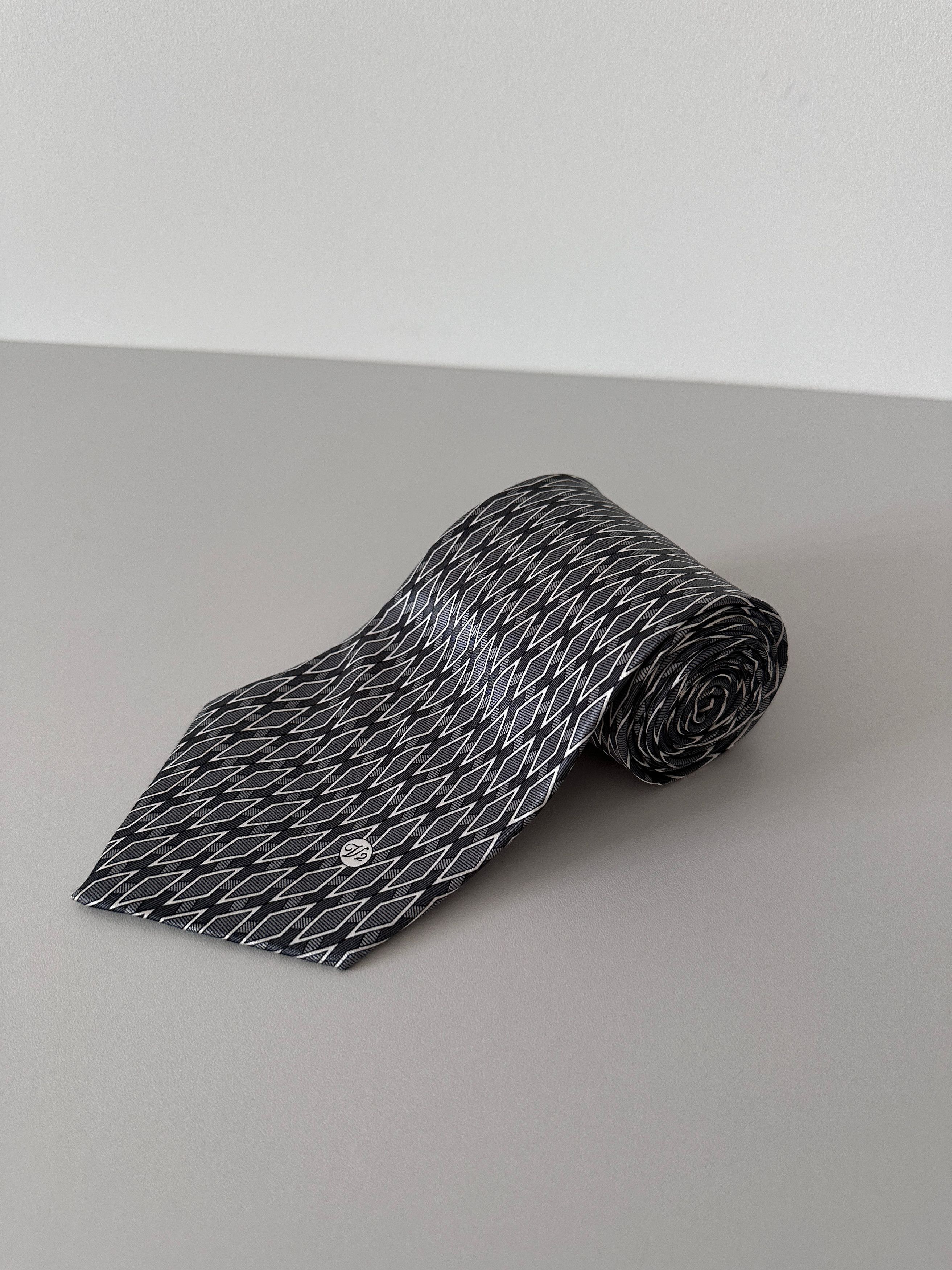 Versace × Versace Jeans Couture Versace Classic V2 Silk Tie Size ONE SIZE - 8 Thumbnail