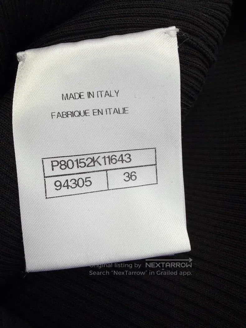 Chanel Chanel Black love knitted suspender vest Size XS / US 0-2 / IT 36-38 - 5 Thumbnail
