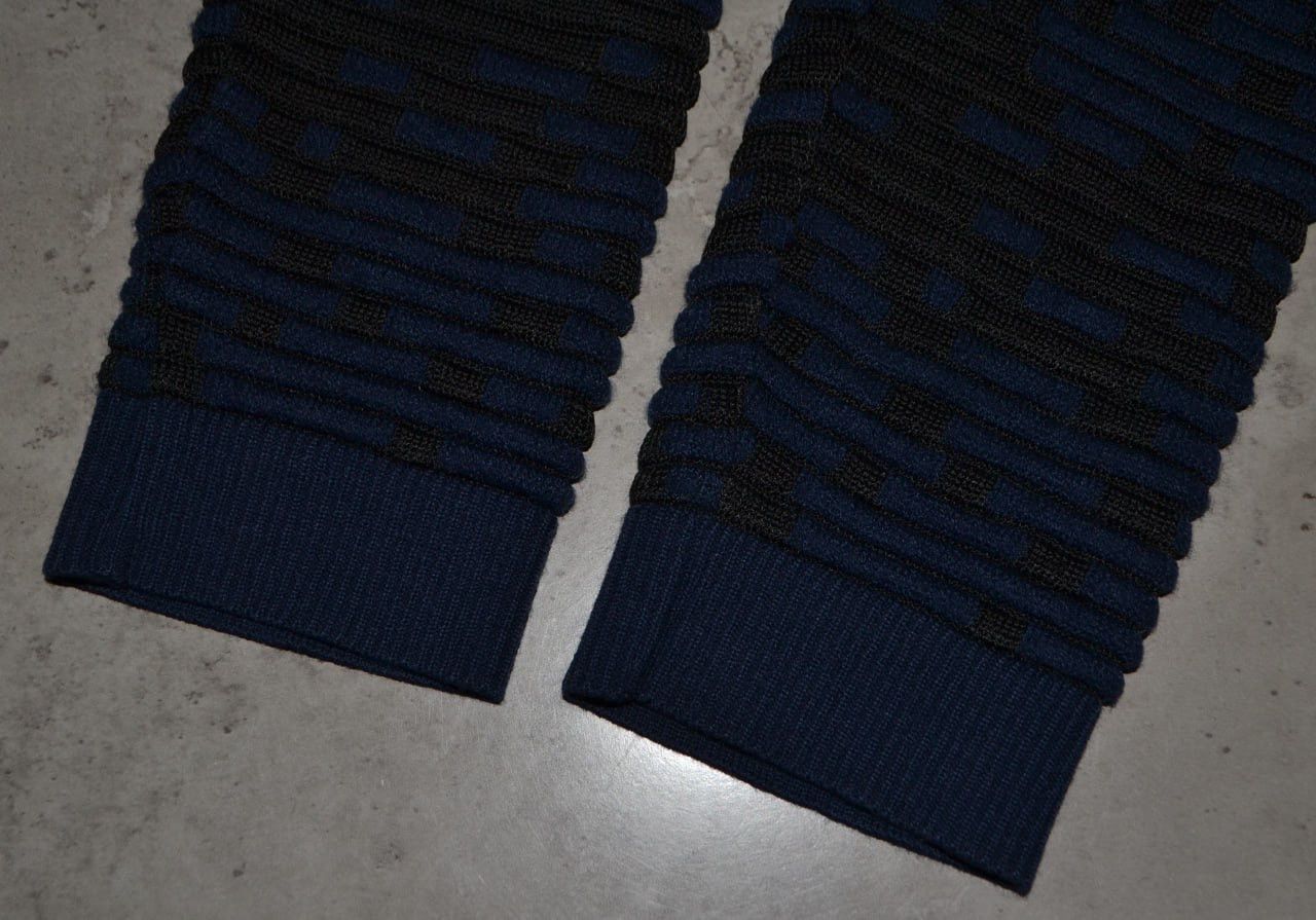 Versace Versace collection Sweater Cardigan V-Neck Blue Size M Size US M / EU 48-50 / 2 - 6 Thumbnail