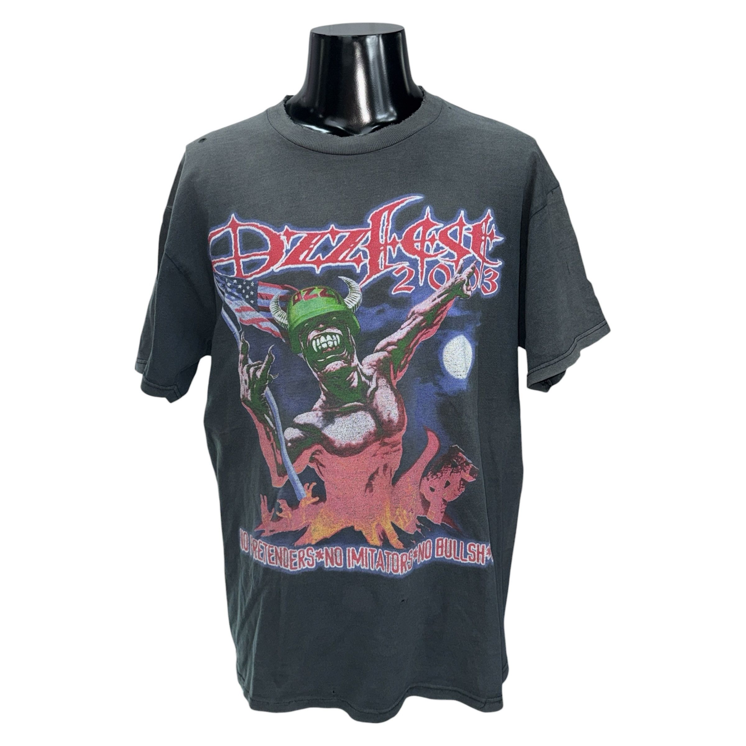 Band Tees × Ozzy Osbourne × Vintage Ozzy Osbourne Ozzfest 98 T