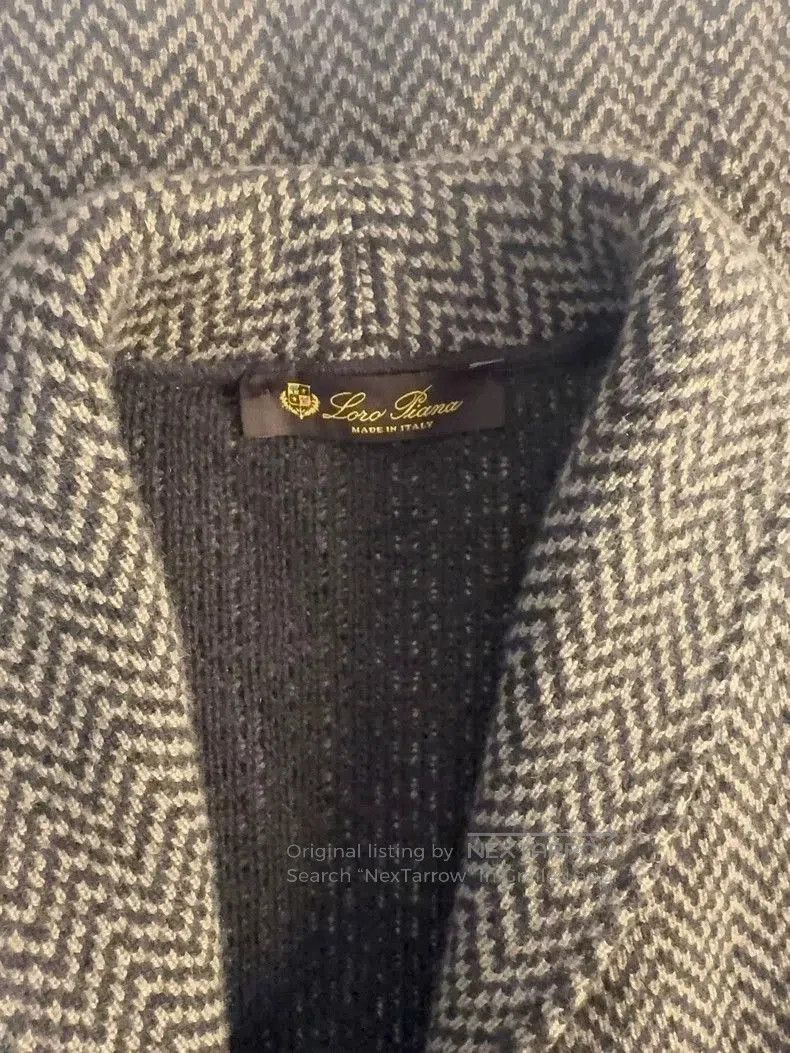 Loro Piana Loro Piana Cashmere Herringbone Vest. Size US M / EU 48-50 / 2 - 8 Thumbnail