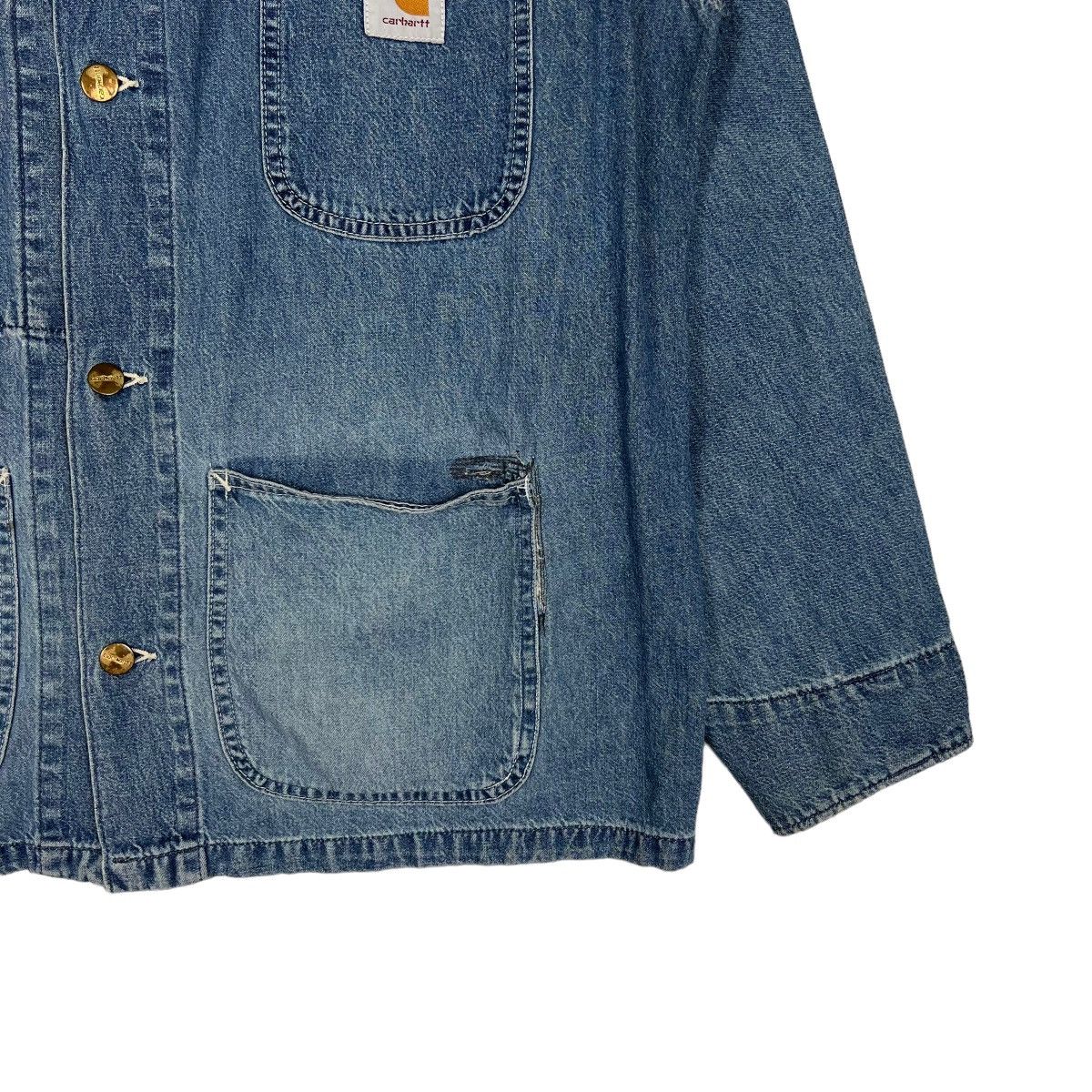 Carhartt 🔥 1980s VINTAGE CARHARTT WORK CHORE JACKET Size US M / EU 48-50 / 2 - 7 Thumbnail