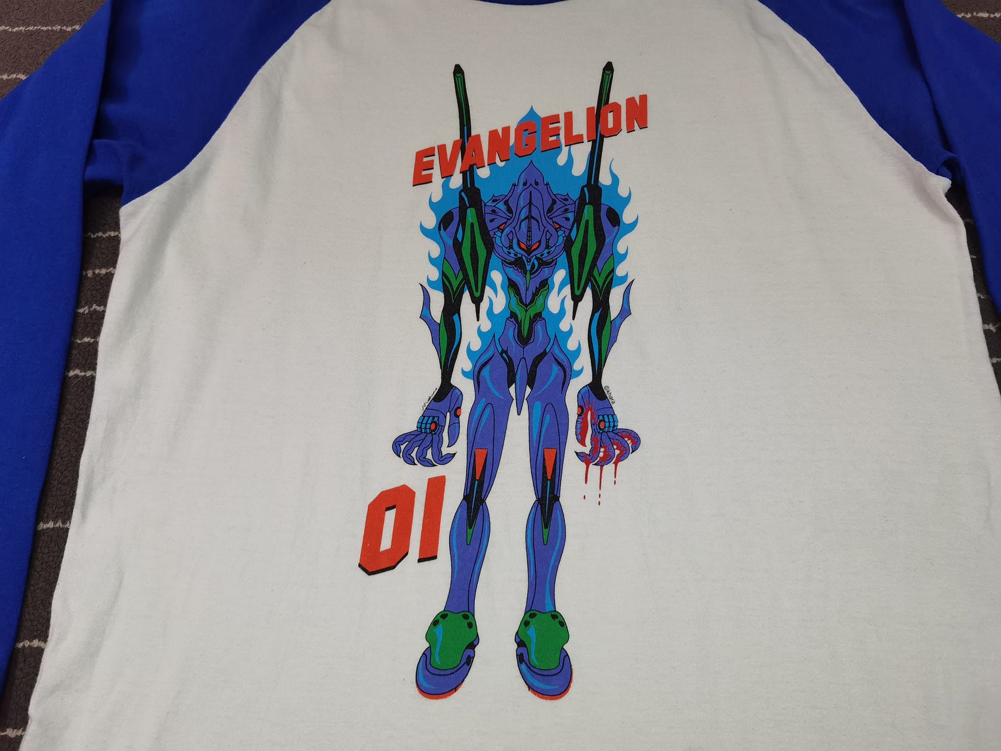 Anime × Japanese Brand EVANGELION X KHARA X DOARAT tee S 2190 Size US S / EU 44-46 / 1 - 6 Thumbnail
