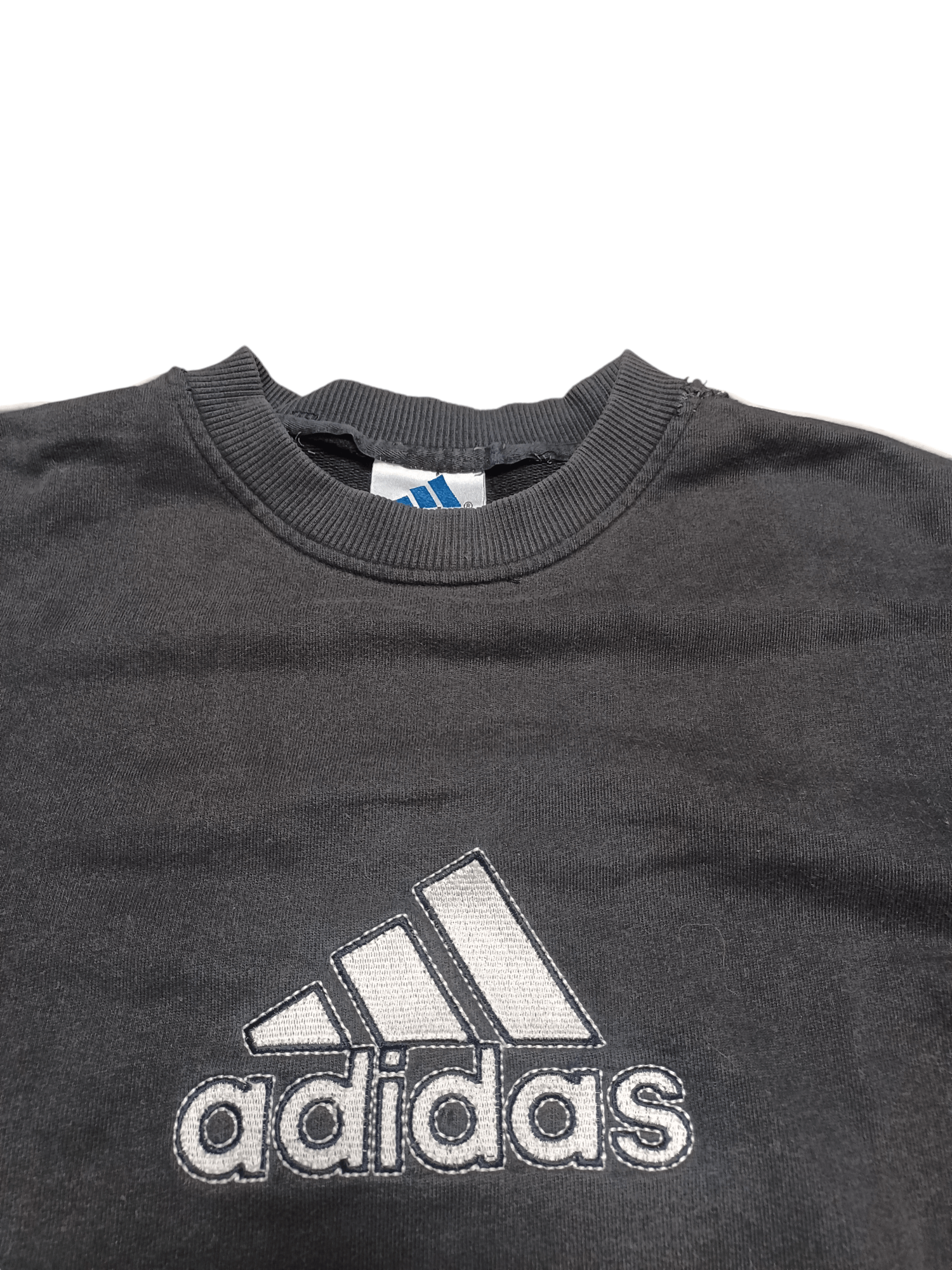 Adidas ADIDAS VINTAGE 90S BIGLOGO EMBROIDERED SWEATSHIRT Size US M / EU 48-50 / 2 - 2 Thumbnail