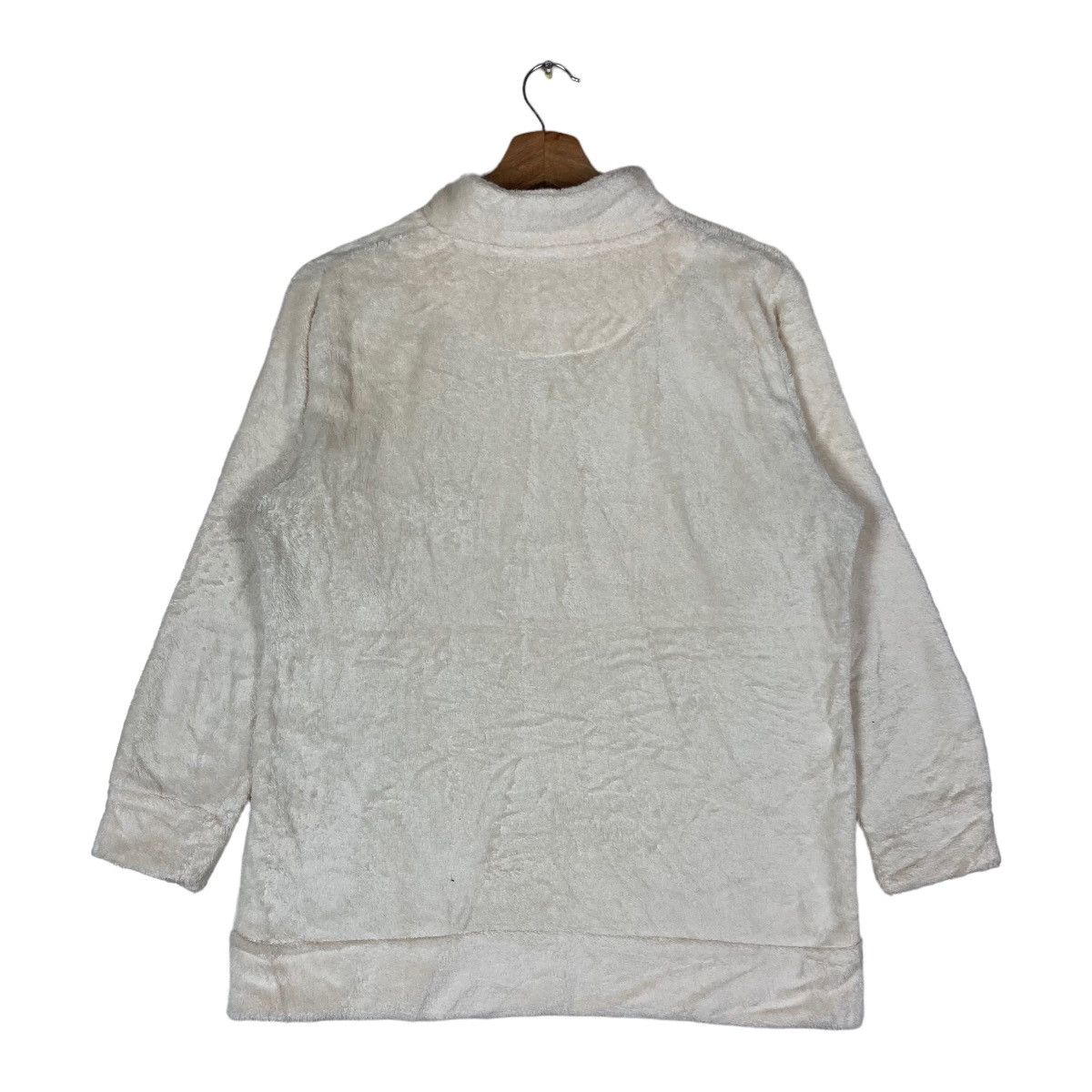 Kansai Yamamoto Vintage Kansai Yamamoto Femme Quarter Button Pullover Jumper Size US M / EU 48-50 / 2 - 6 Thumbnail