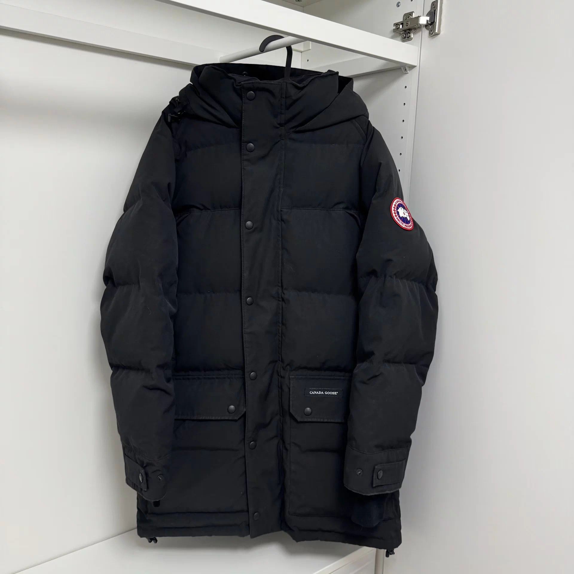 Canada Goose Canada Goose Emory Red Label Puffer Unisex L no coyote fur Size L / US 10 / IT 46 - 1 Thumbnail
