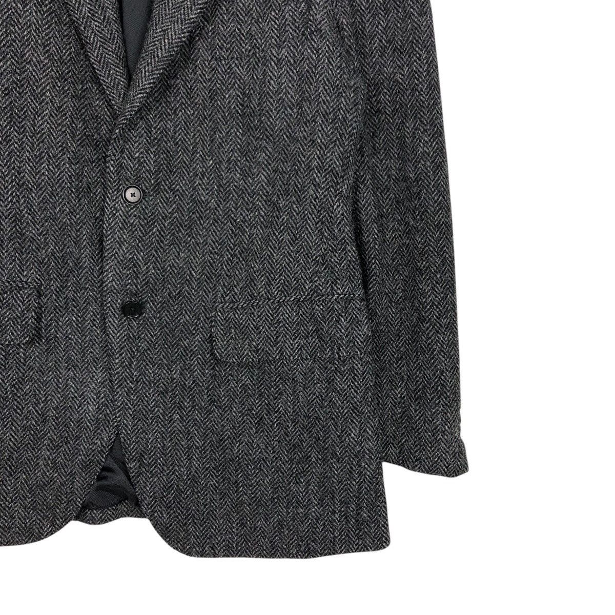 Harris Tweed 📌Vintage Wool Jacket Harris Tweed Double Breast Herringbone Size US M / EU 48-50 / 2 - 6 Thumbnail