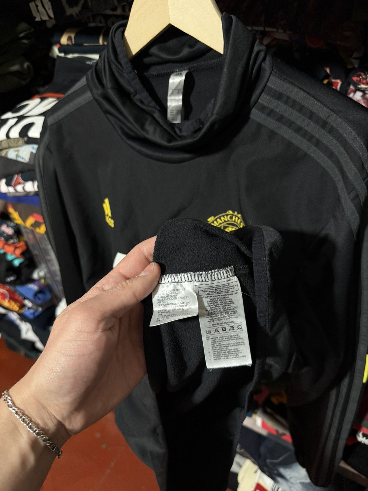 Adidas Adidas Manchester United Training Football Soccer Jacket Size US XL / EU 56 / 4 - 7 Thumbnail