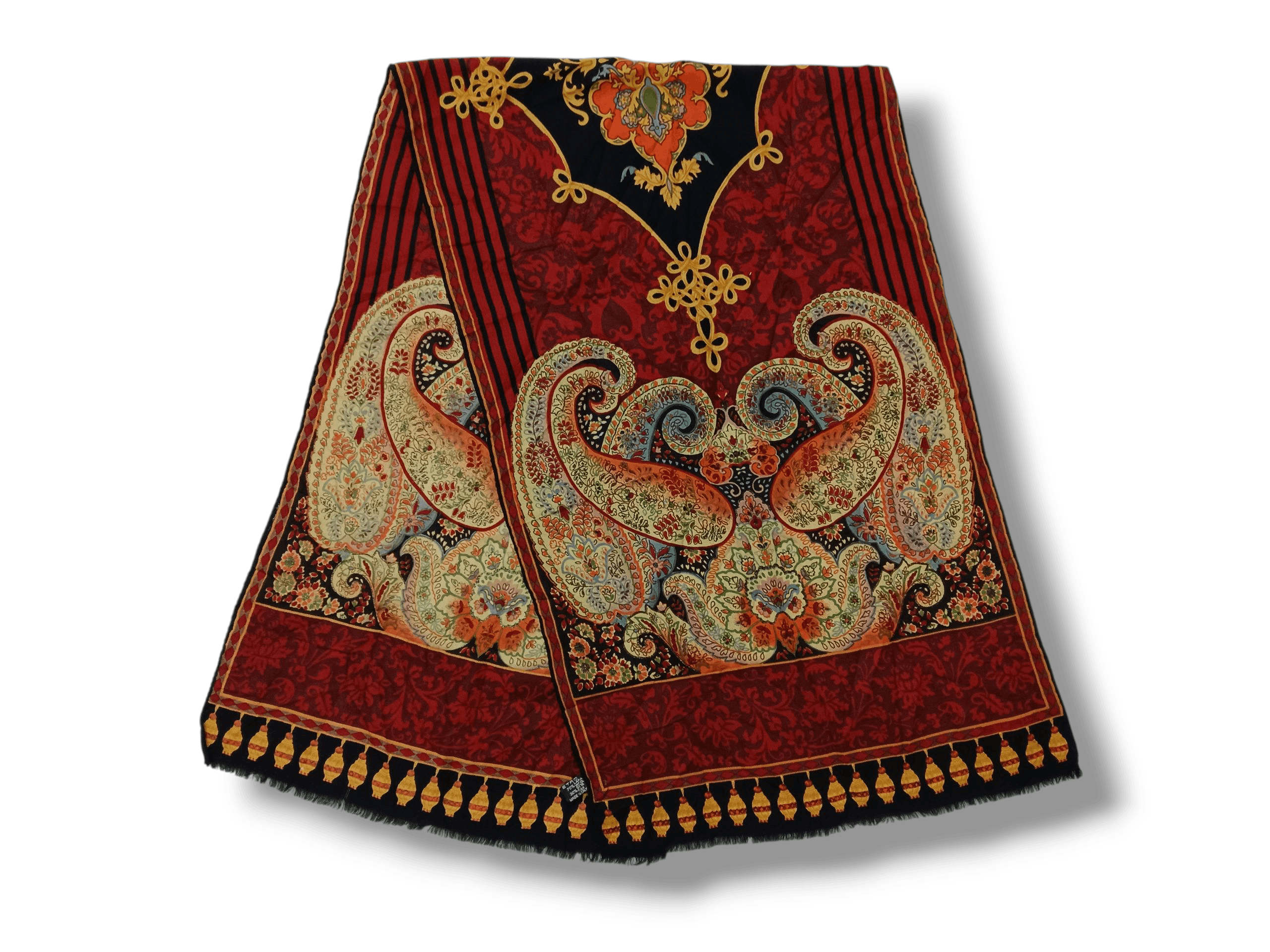 Etro Etro Muffler Scarf Paisley Design Size ONE SIZE - 1 Thumbnail