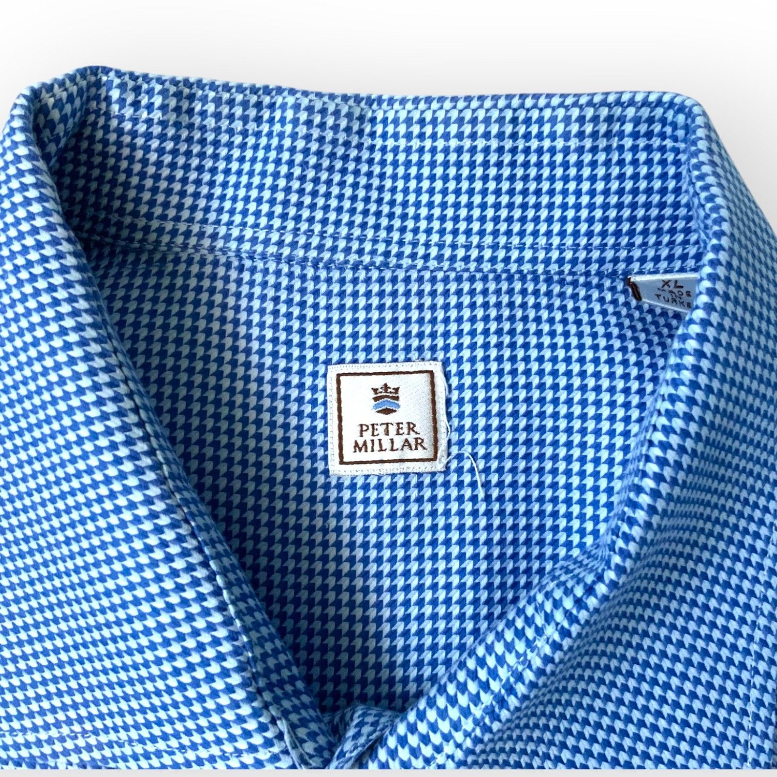 Peter Millar Peter Millar Button Down X Large Long Sleeve Collared Shirt Size US XL / EU 56 / 4 - 9 Thumbnail