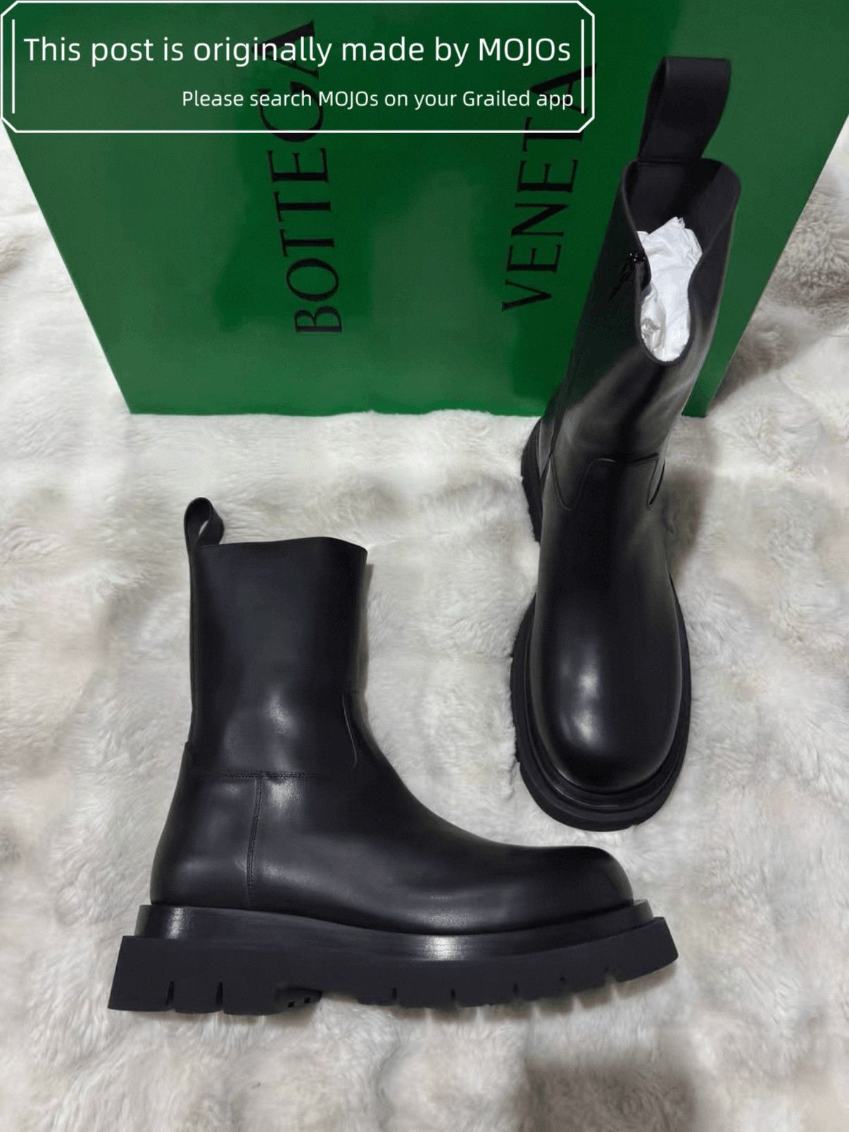 Bottega Veneta Sz 44 Bottega Veneta Buddle Ankle Boots mojos13201126 Size US 11 / EU 44 - 1 Thumbnail