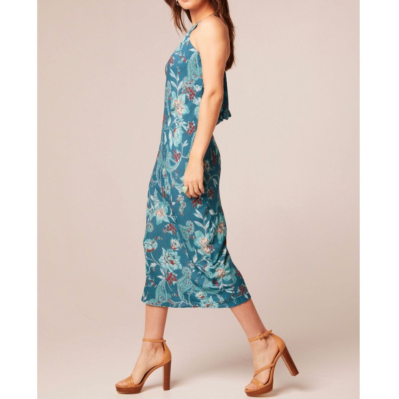 Other NWT Band of the Free Audette Floral Midi Dress Sz. S [4-6] Size S / US 4 / IT 40 - 5 Thumbnail