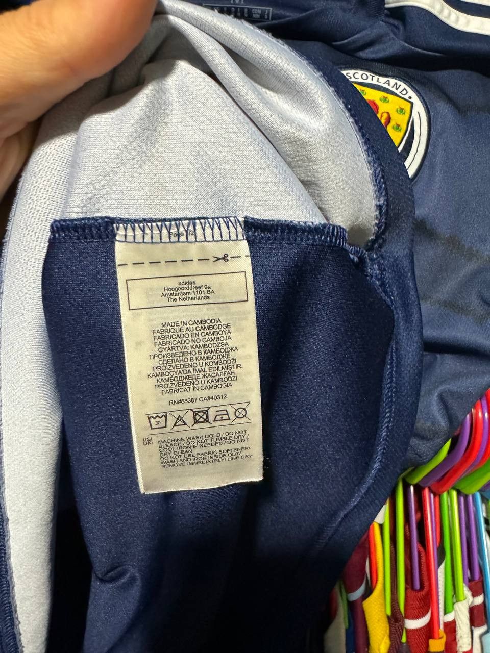Adidas × Vintage Vintage Scotland National Team 2020 Adidas Soccer Jersey Size US M / EU 48-50 / 2 - 14 Thumbnail