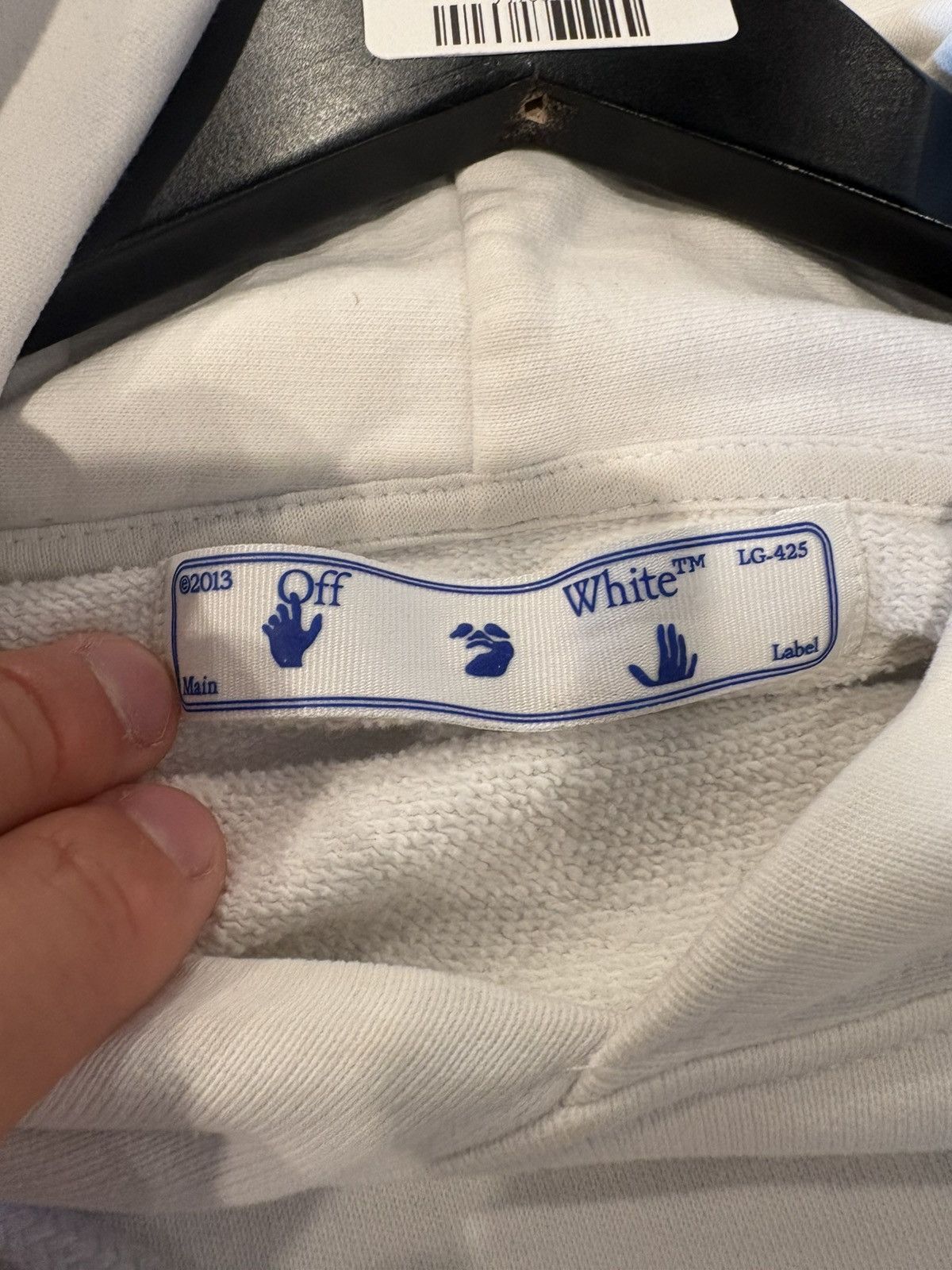 Off-White Off White Caravaggio Hoodie Size US S / EU 44-46 / 1 - 3 Thumbnail