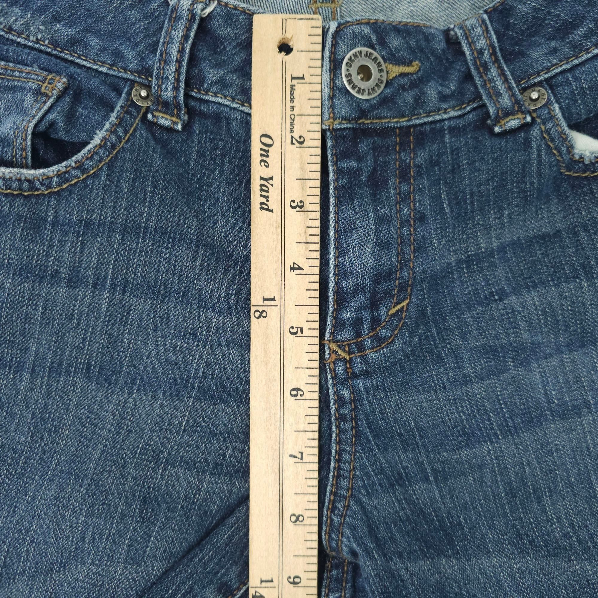 DKNY DKNY Jeans Boot Cut Womens Size 10 Mid Rise Medium Wash Size 32" / US 10 / IT 46 - 4 Thumbnail