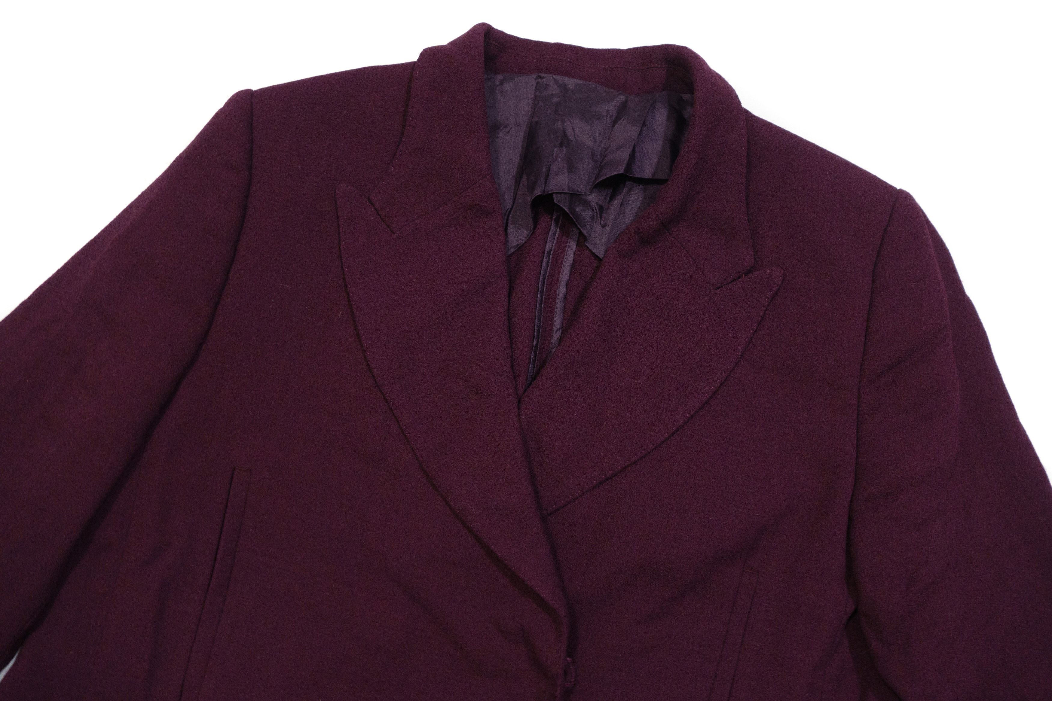 Acne Studios AW11 Tangerine Wool-Viscose Cropped Blazer Jacket Size S / US 4 / IT 40 - 4 Thumbnail