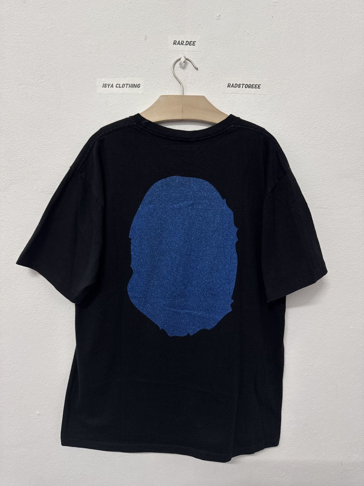 Bape A Bathing Ape Mirror Glittering Big Head Tee Size US XL / EU 56 / 4 - 8 Thumbnail