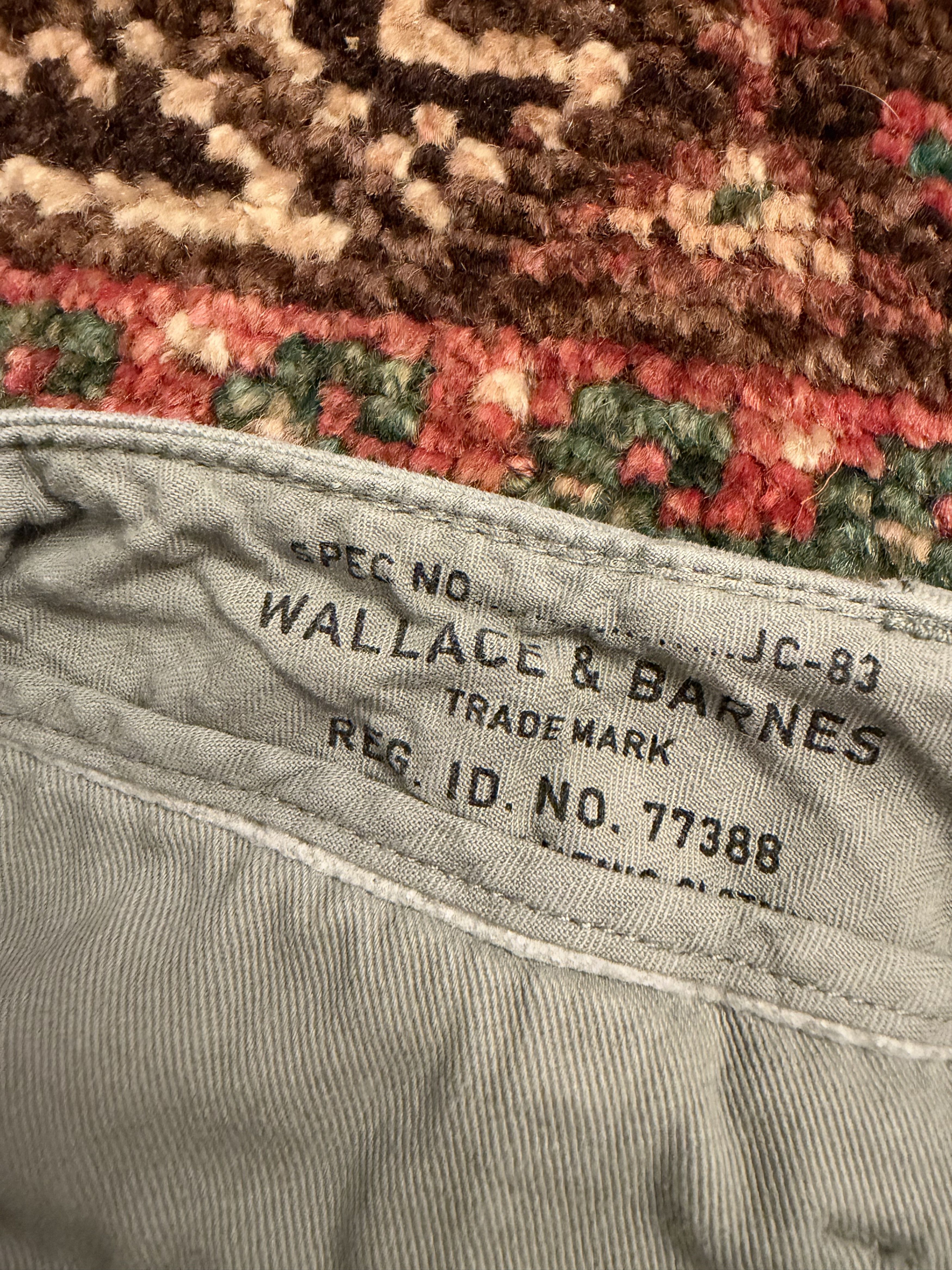 Wallace & Barnes J.Crew Wallace & Barnes Selvedge Officer Chino, Seafoam Gray Size US 38 / EU 54 - 4 Thumbnail